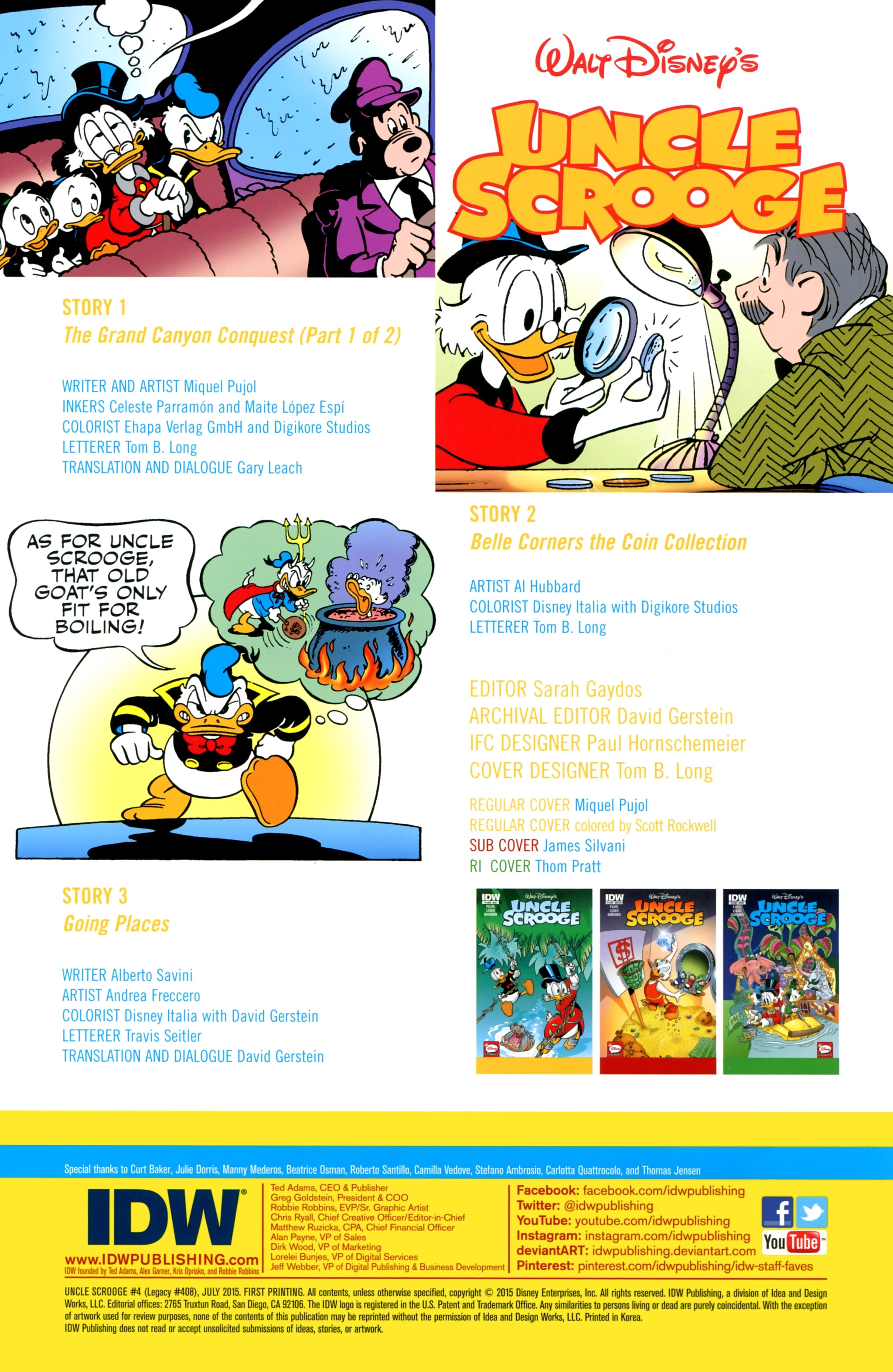 Read online Uncle Scrooge (2015) comic -  Issue #4 - 2