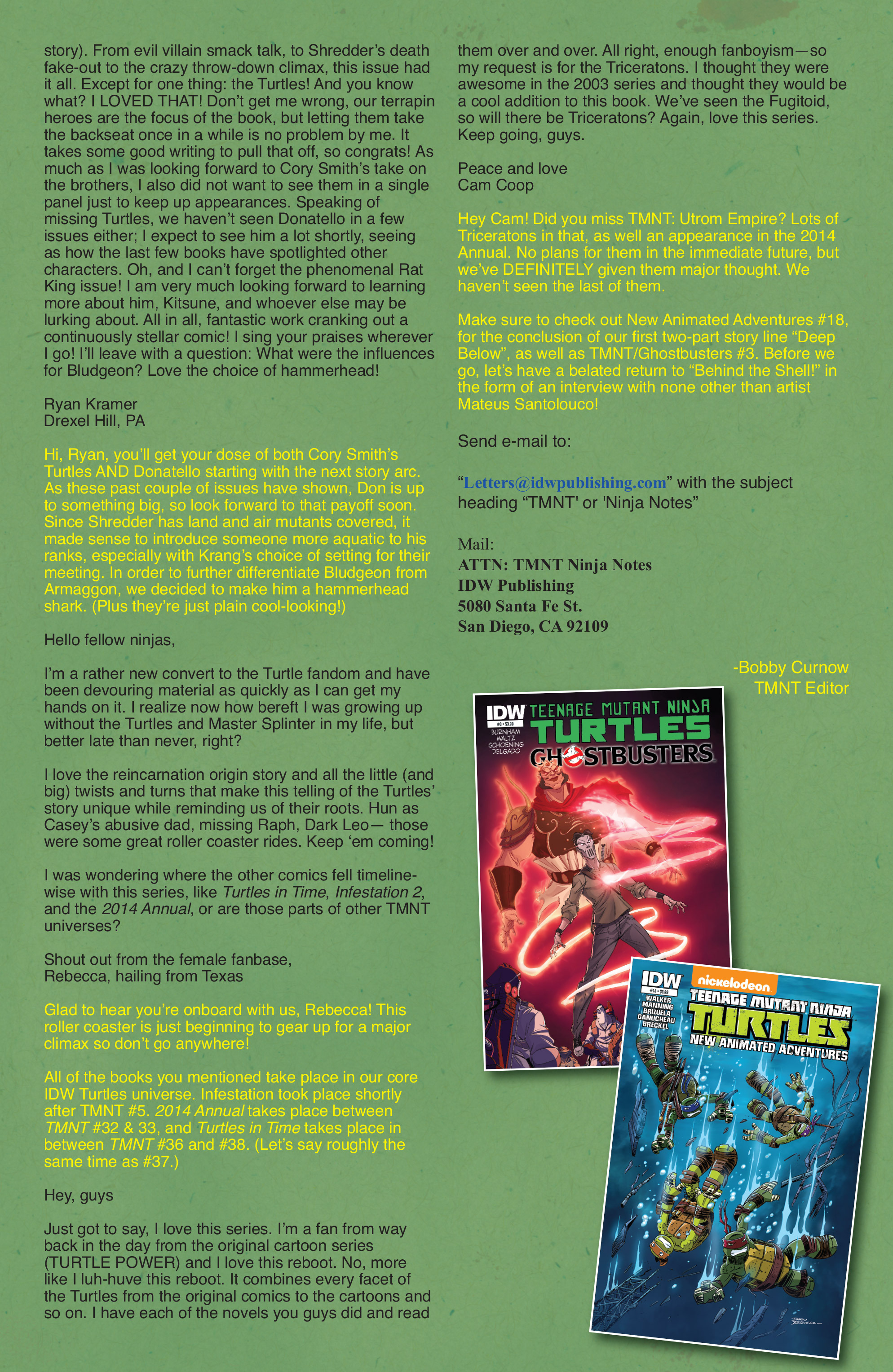 Read online Teenage Mutant Ninja Turtles (2011) comic -  Issue #40 - 27
