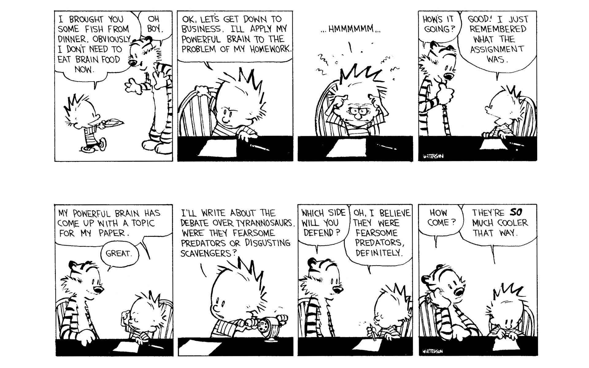 Read online Calvin and Hobbes comic -  Issue #10 - 51