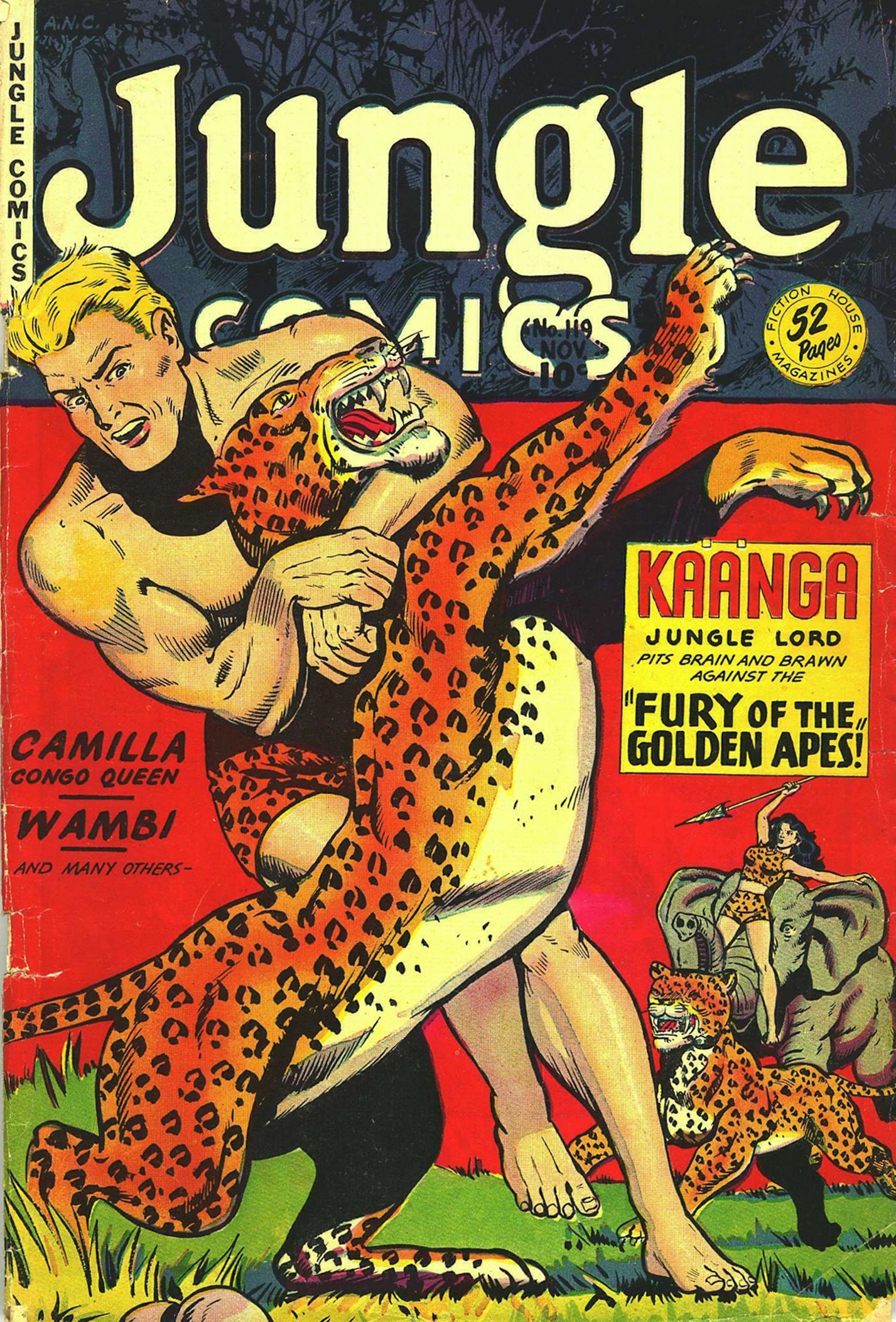 Read online Jungle Comics comic -  Issue #119 - 1