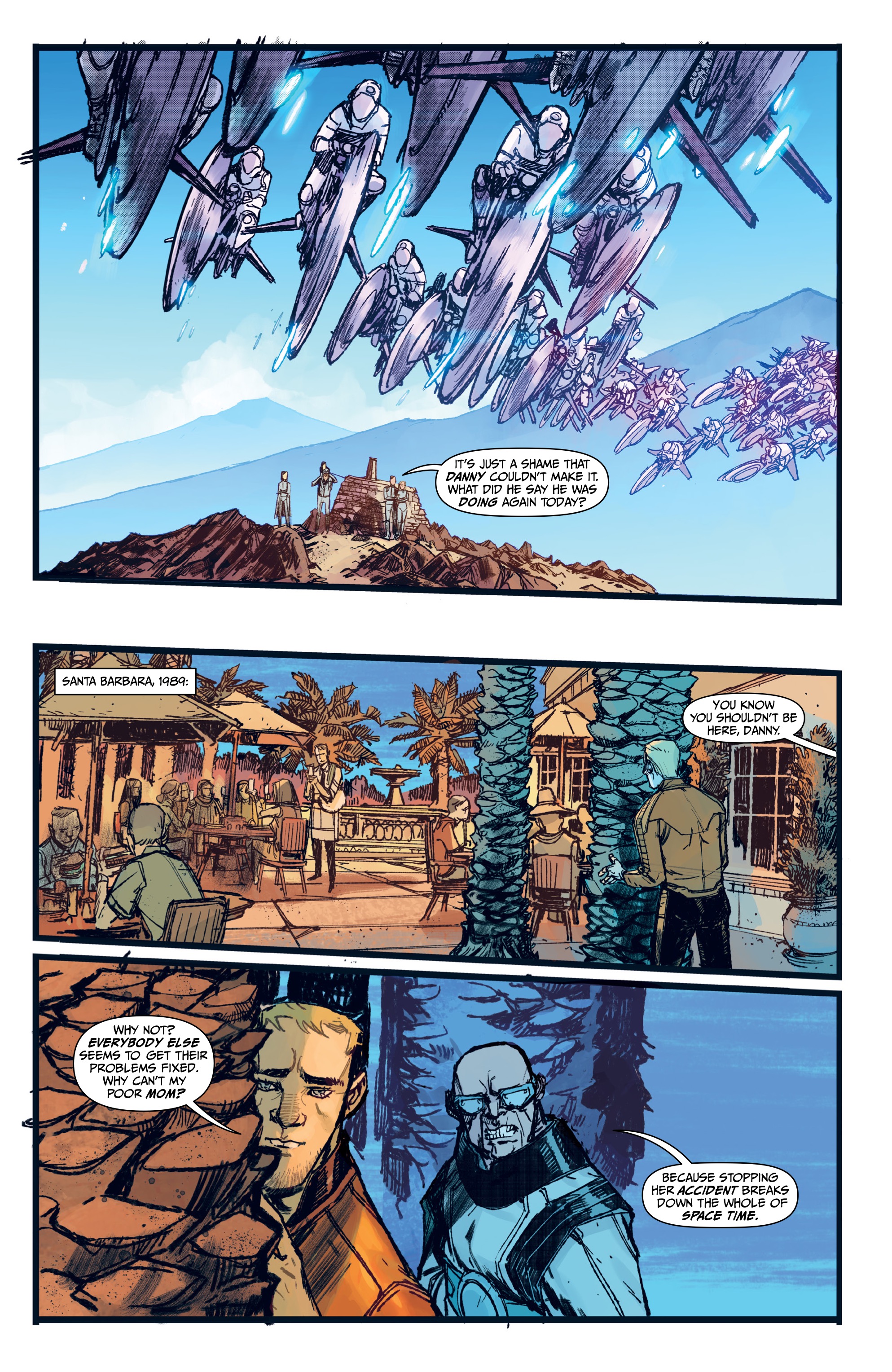 Read online Chrononauts: Futureshock comic -  Issue # _TPB - 71