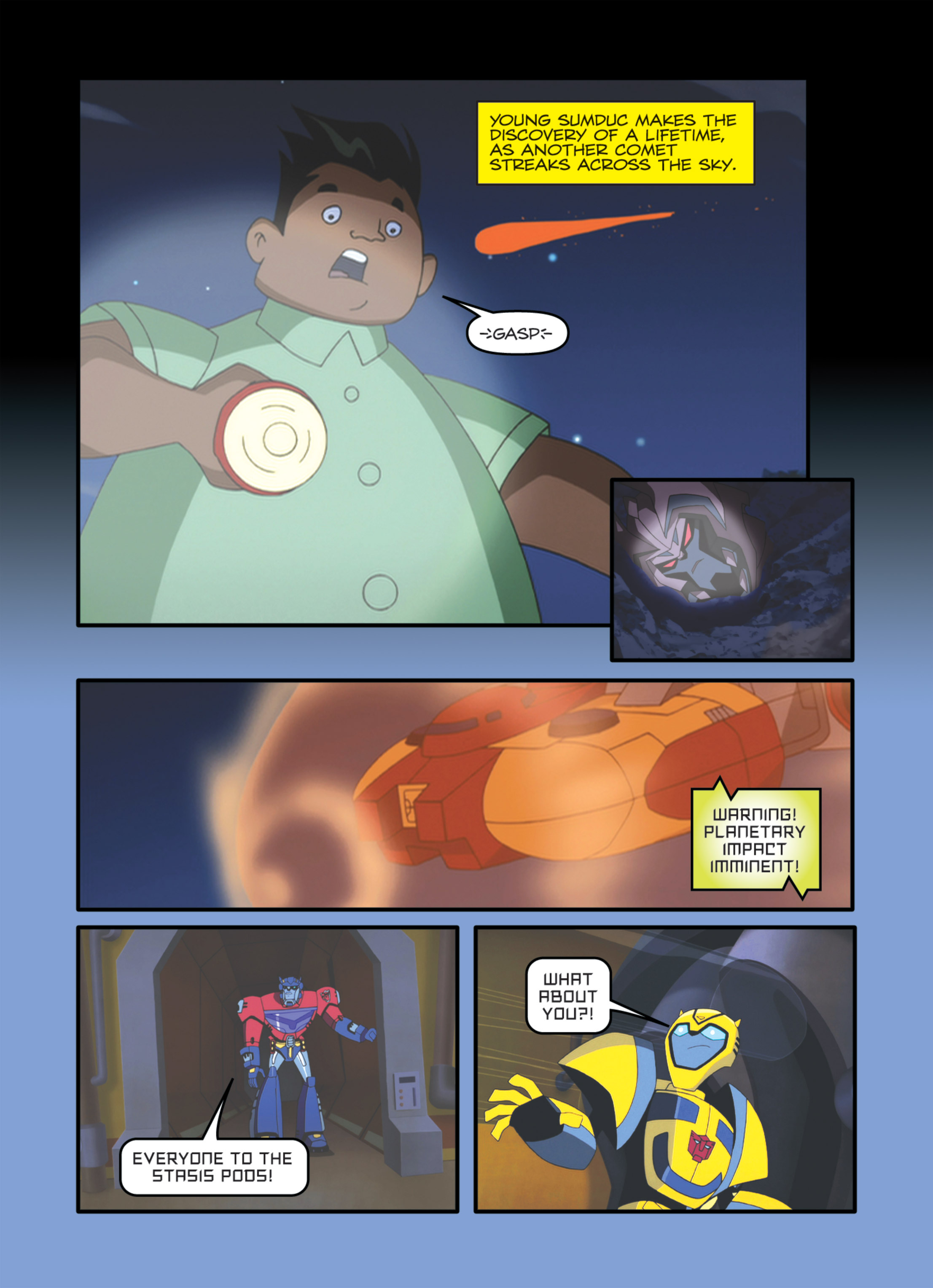 Read online Transformers Animated comic -  Issue #1 - 38