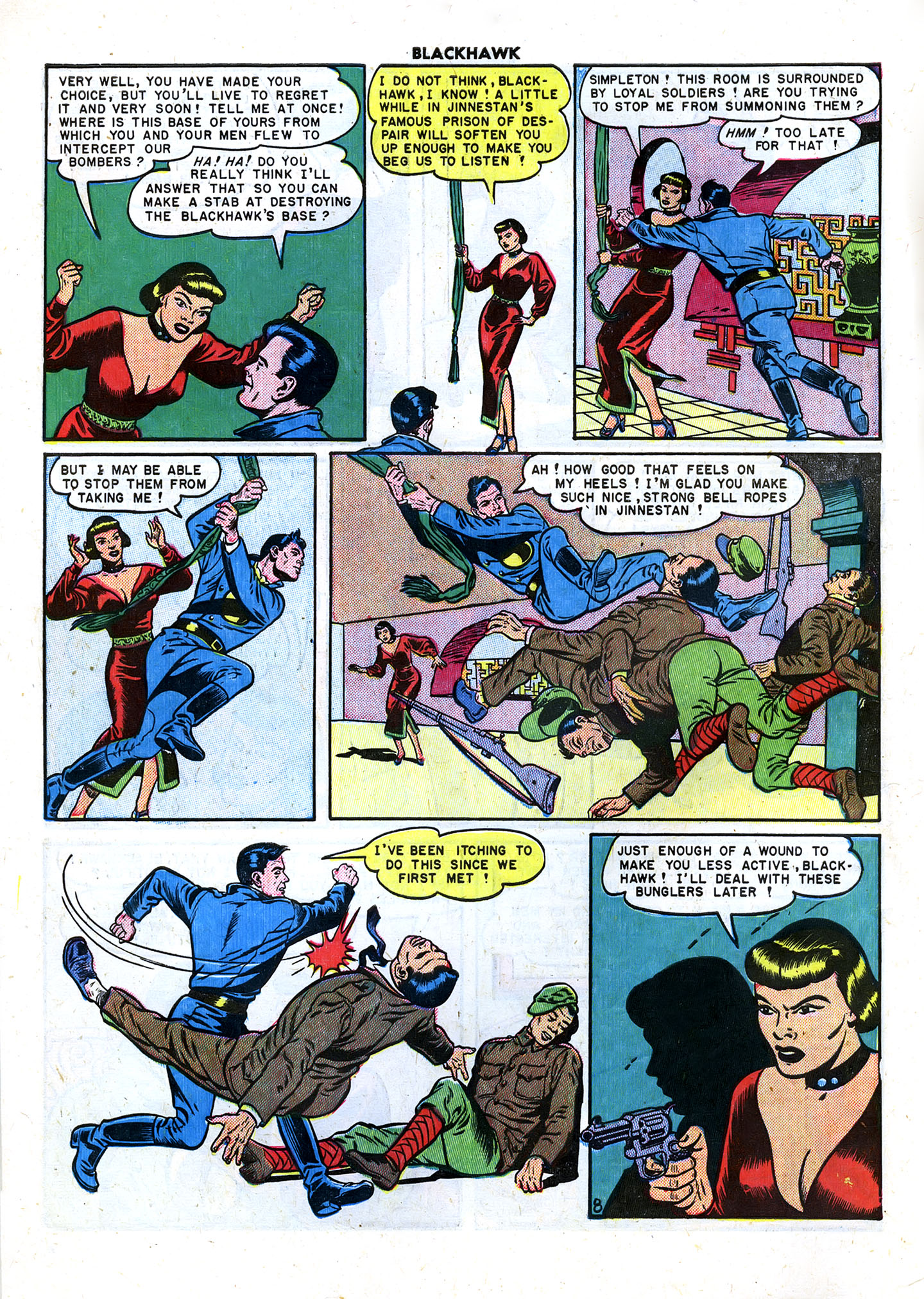 Read online Blackhawk (1957) comic -  Issue #36 - 10
