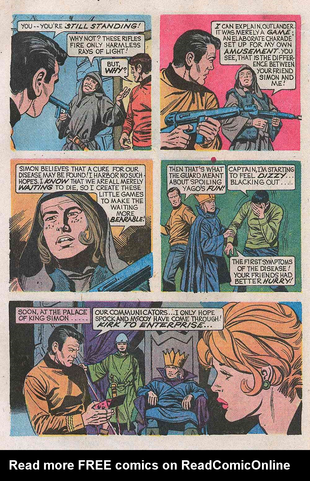 Read online Star Trek (1967) comic -  Issue #23 - 25