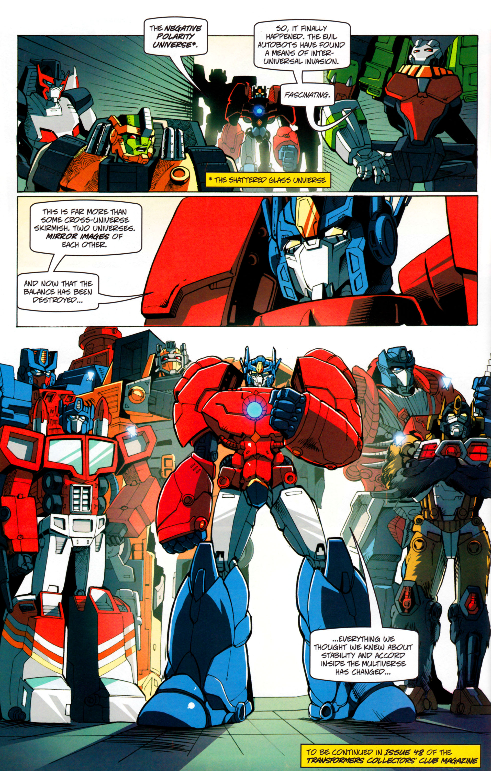 Read online Transformers: Timelines comic -  Issue #7 - 8