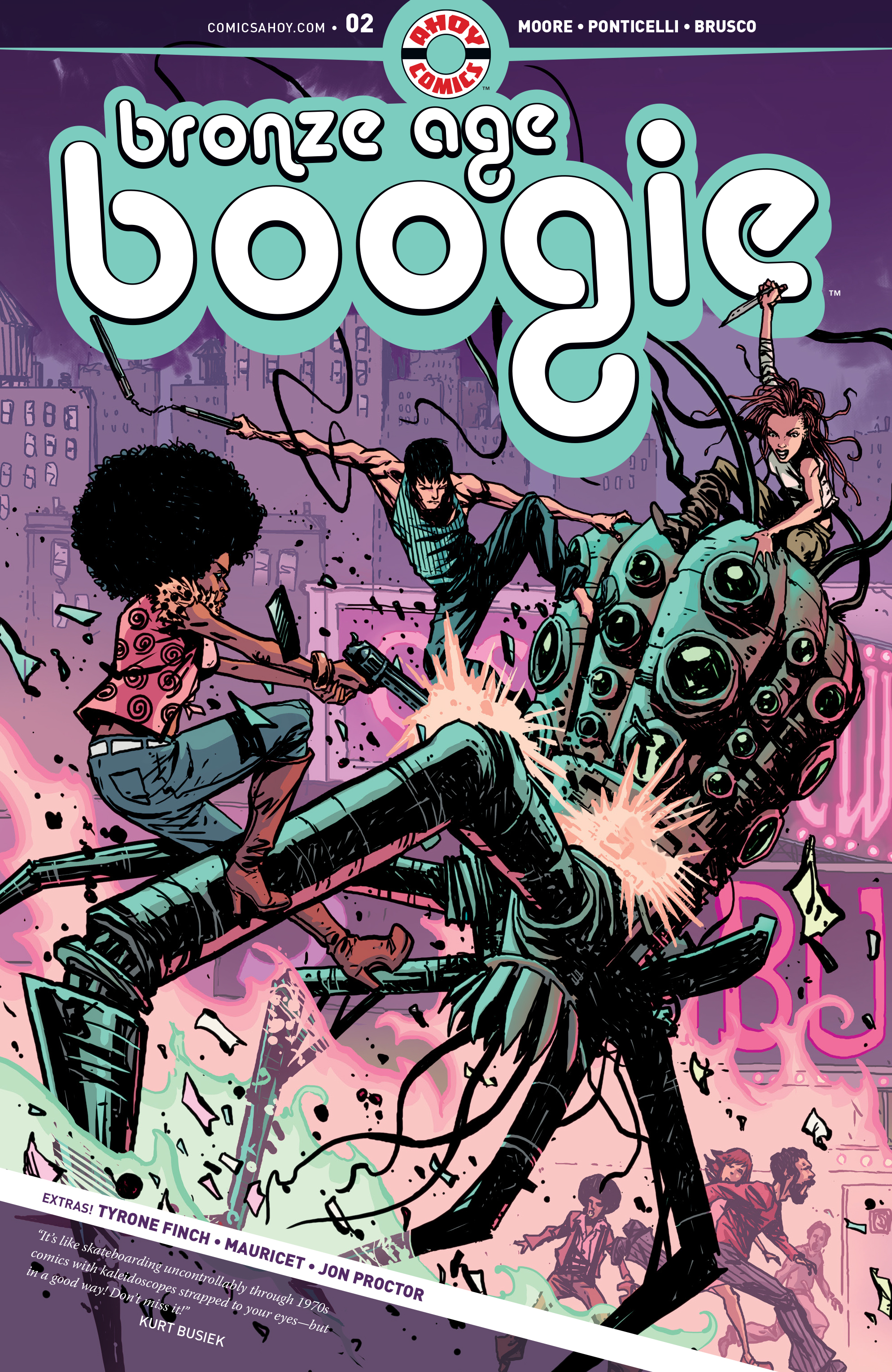 Read online Bronze Age Boogie comic -  Issue #2 - 1