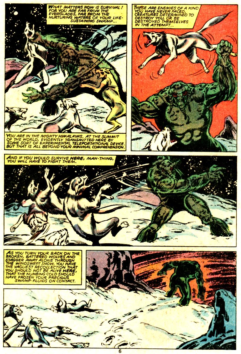 Read online Man-Thing (1979) comic -  Issue #2 - 6