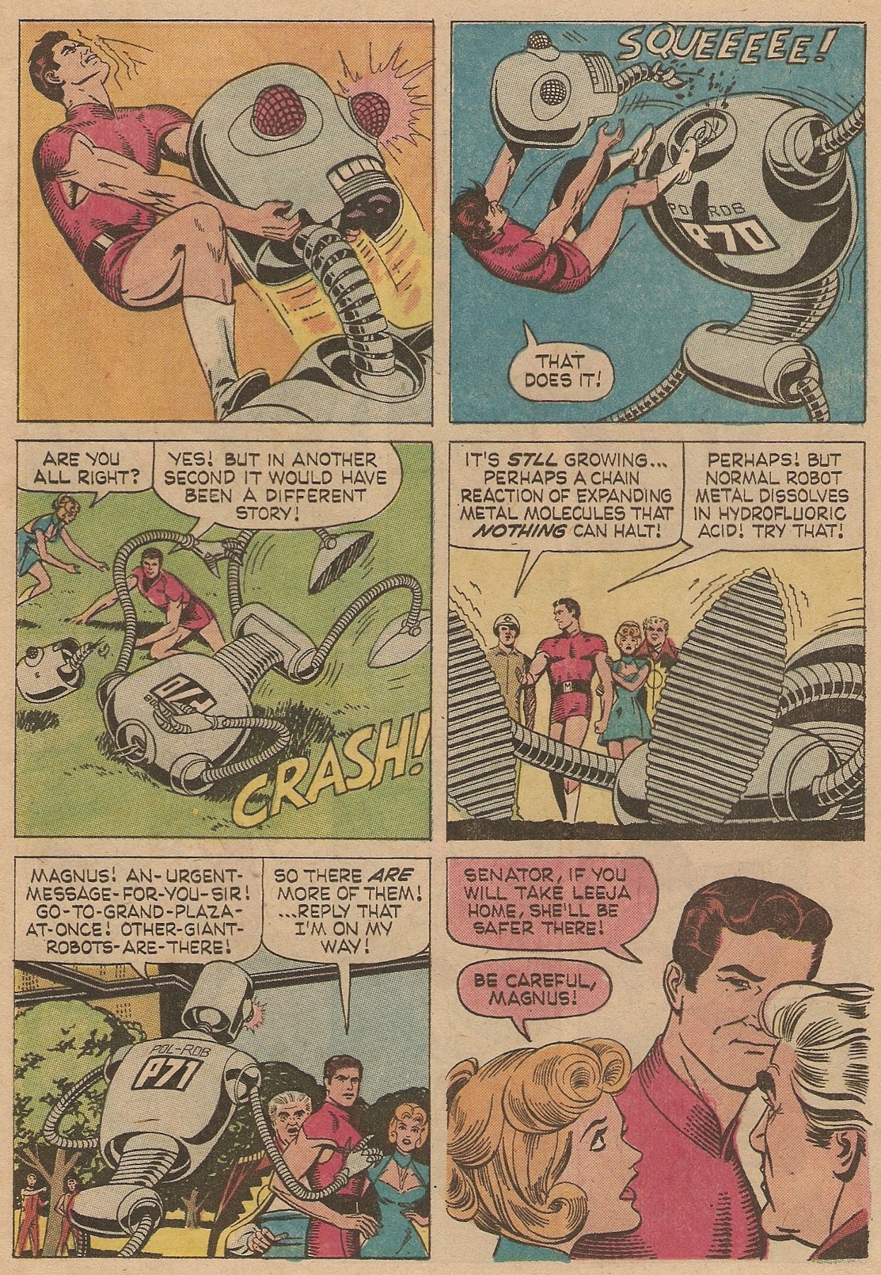 Read online Magnus, Robot Fighter 4000 AD comic -  Issue #31 - 12