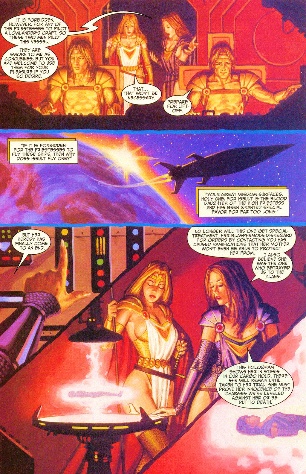 Read online Lady Pendragon comic -  Issue #7 - 11