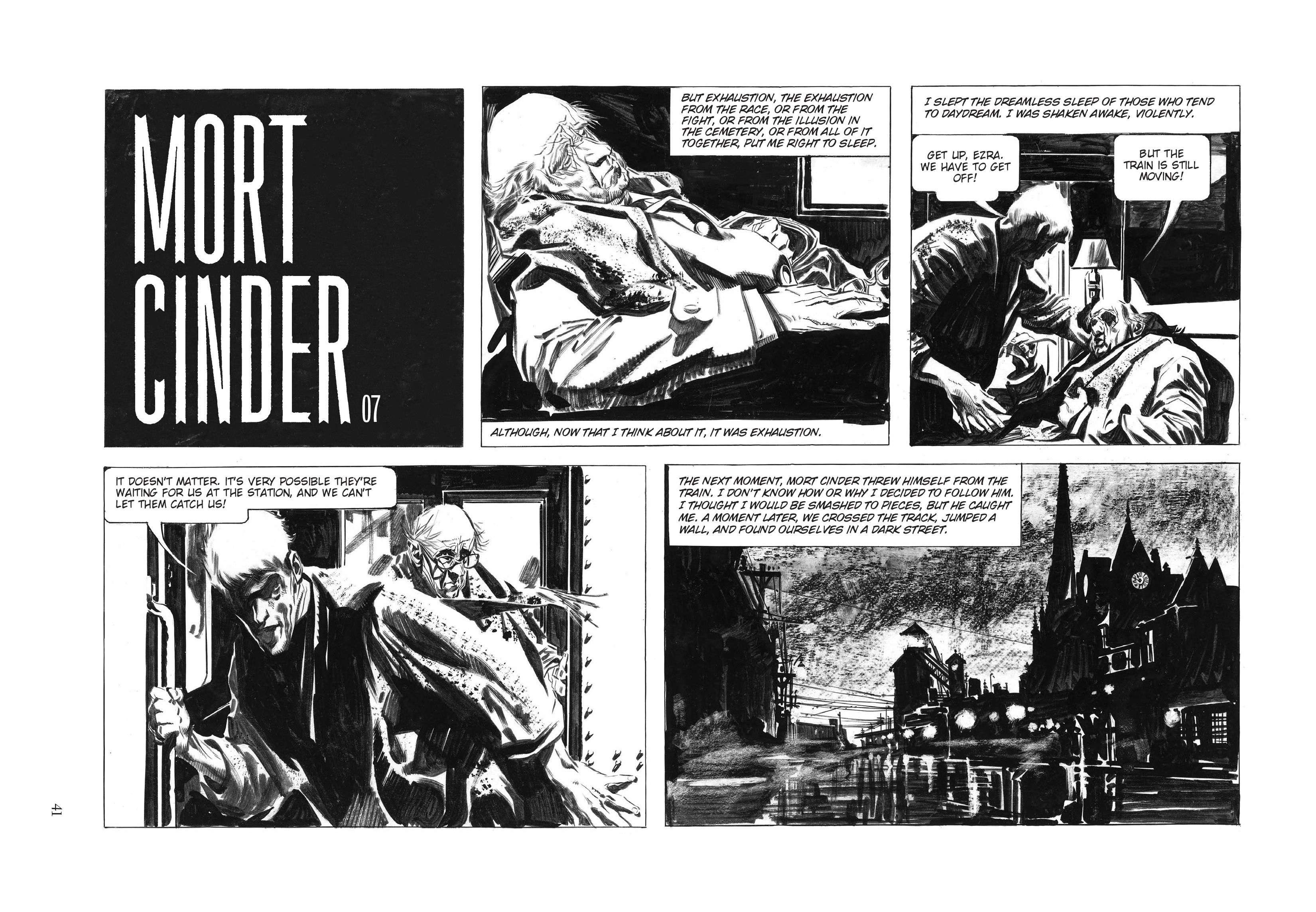 Read online Mort Cinder comic -  Issue # TPB (Part 1) - 45