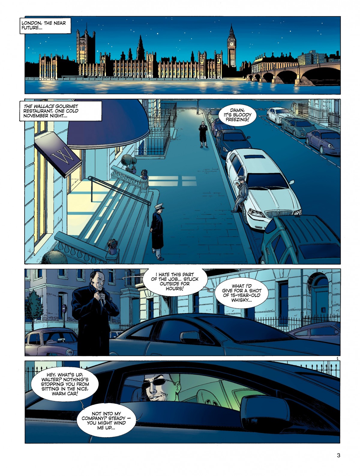 Read online Damocles comic -  Issue #1 - 3