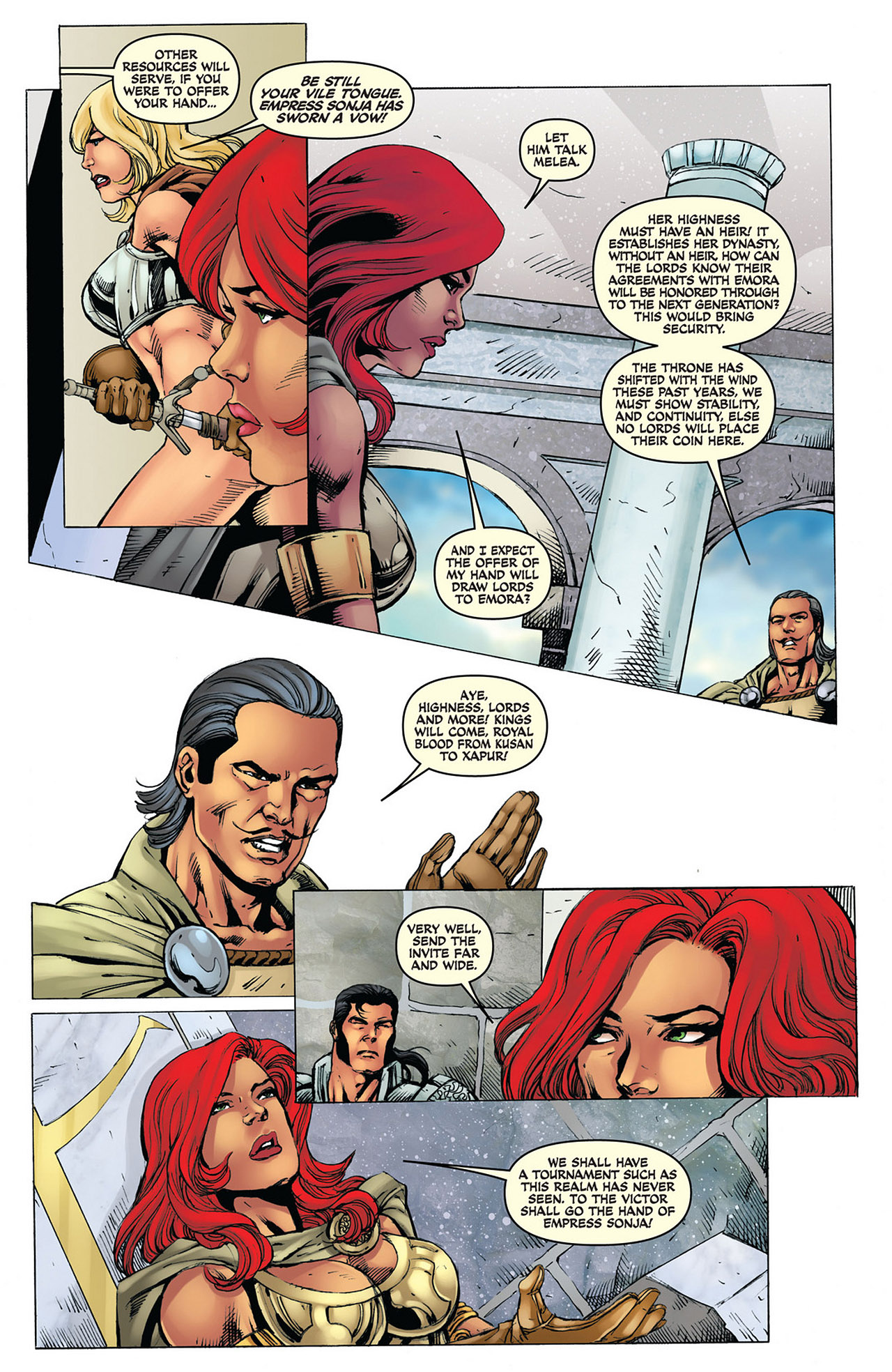 Read online Queen Sonja comic -  Issue #30 - 6