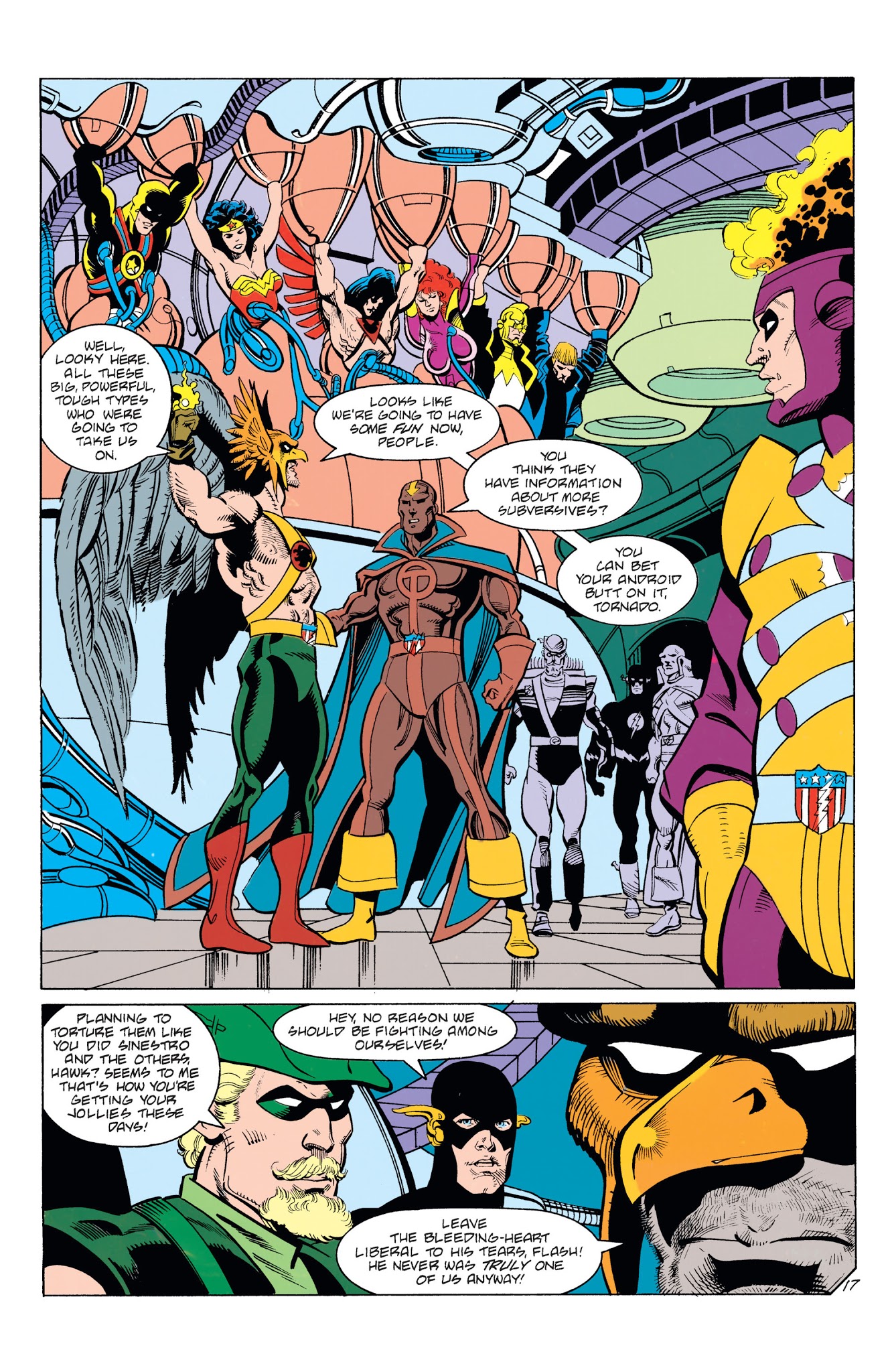 Read online Superman & The Justice League America comic -  Issue #2 - 197