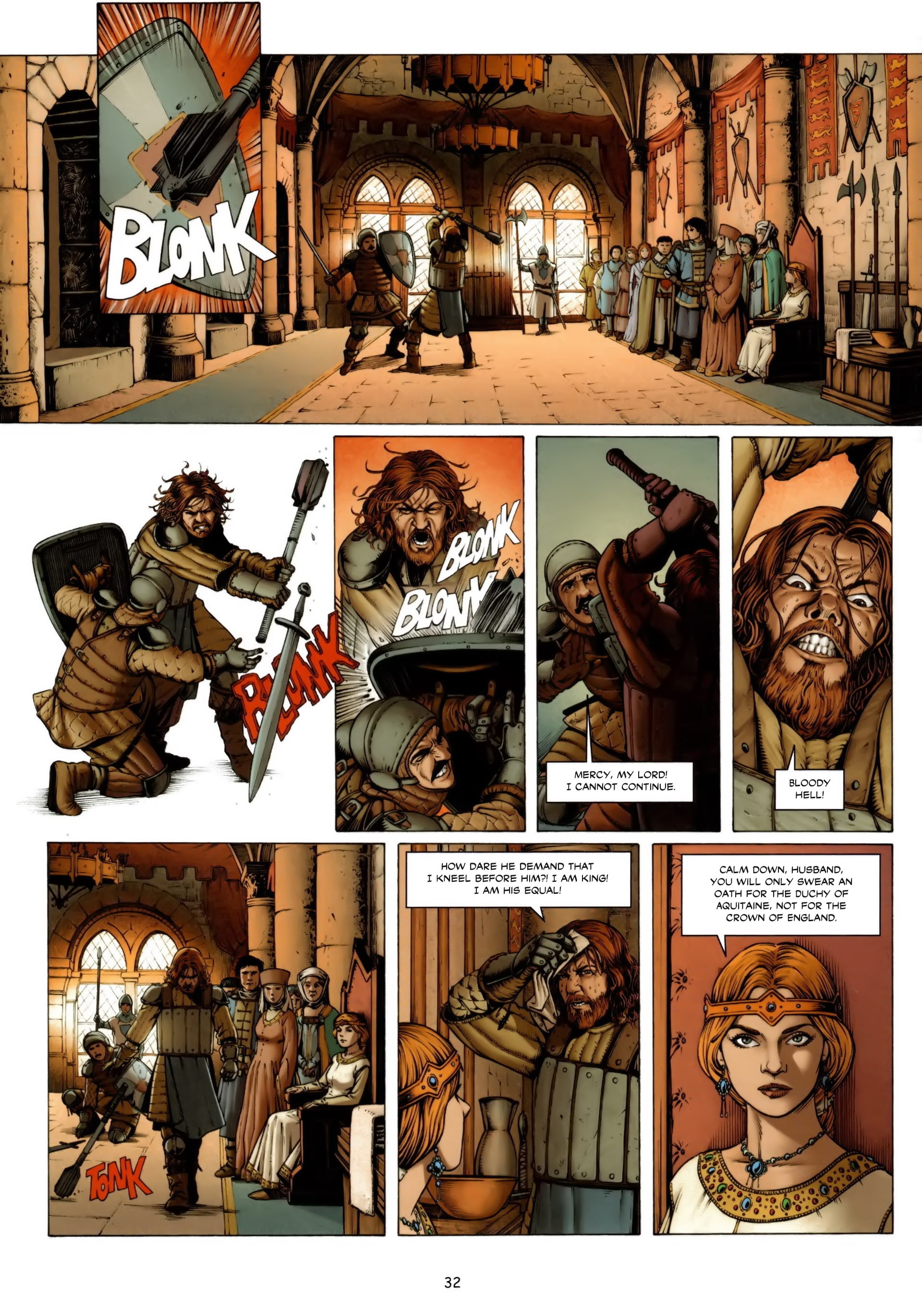 Read online Isabella: She-Wolf of France comic -  Issue #1 - 33
