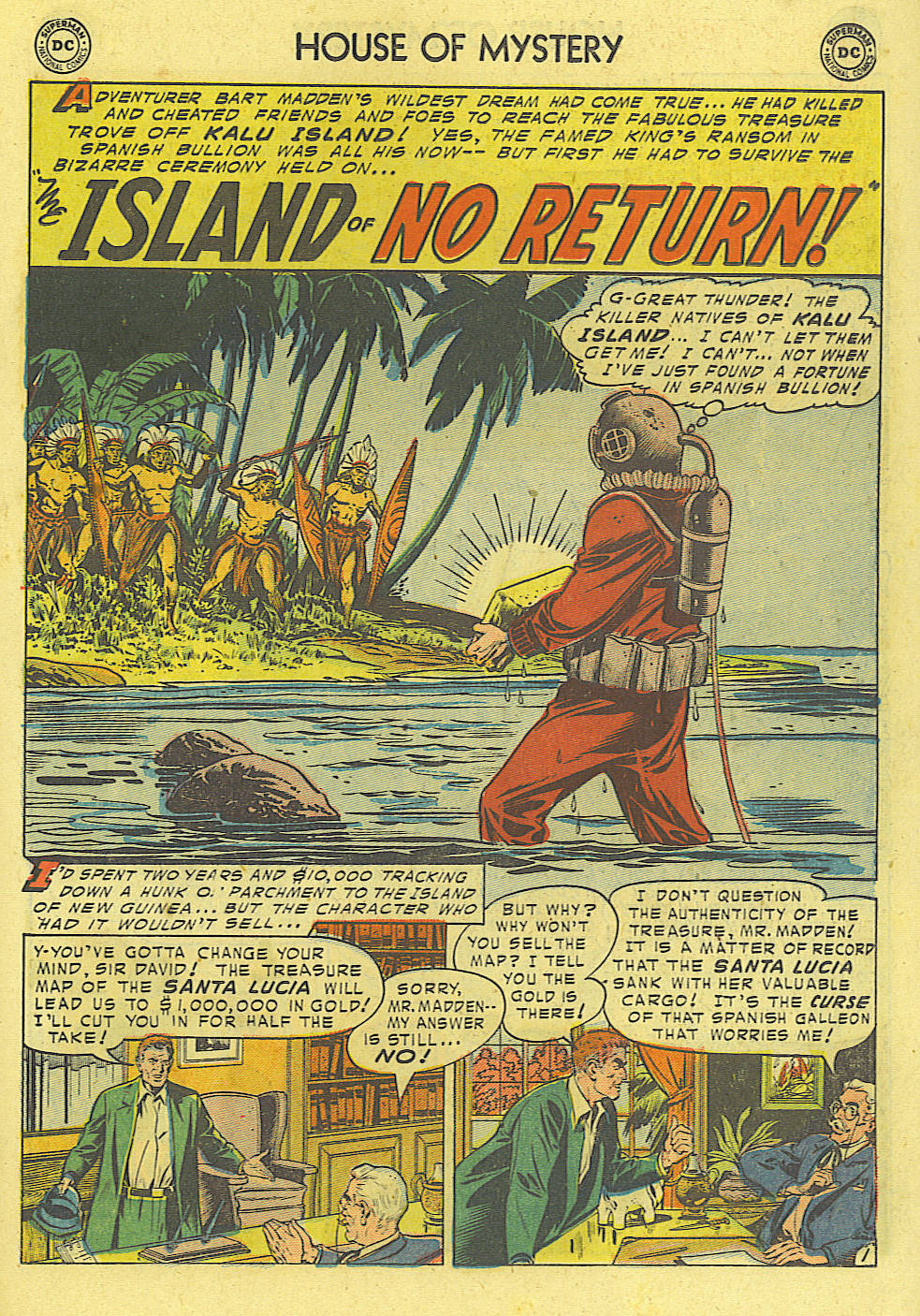 Read online House of Mystery (1951) comic -  Issue #35 - 19