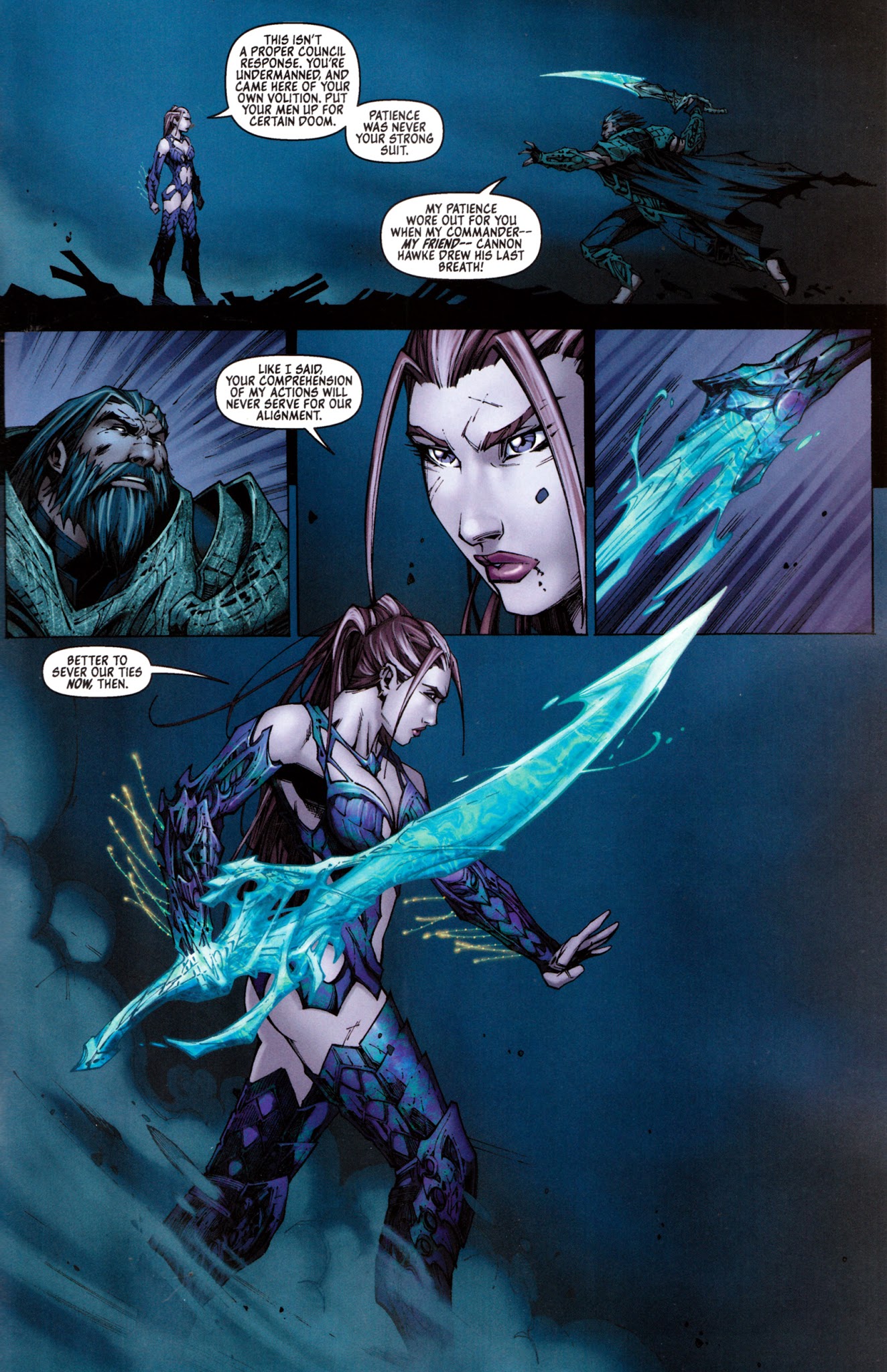 Read online Michael Turner's Fathom: Kiani comic -  Issue #2 - 22