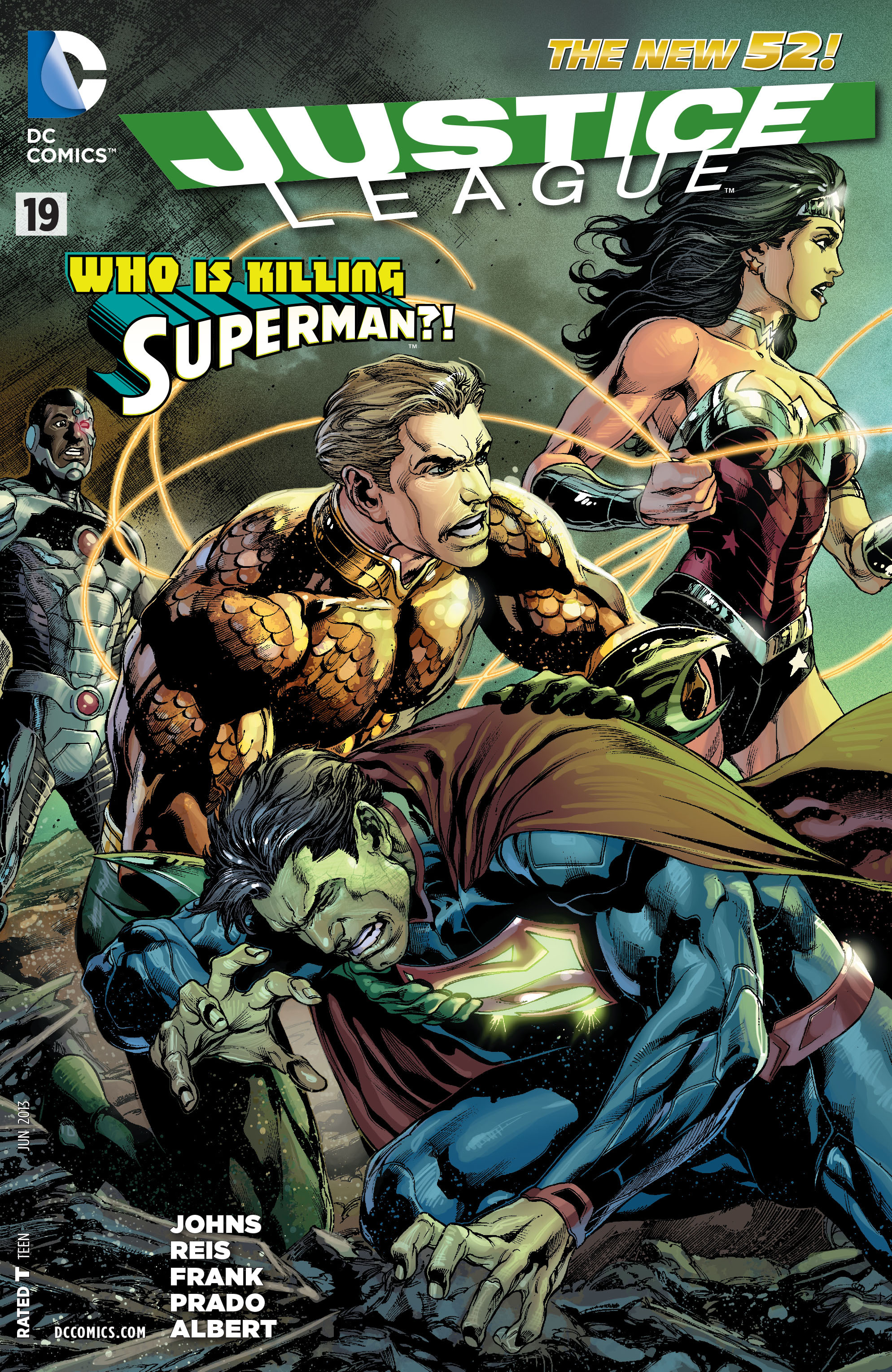 Read online Justice League (2011) comic -  Issue #19 - 1