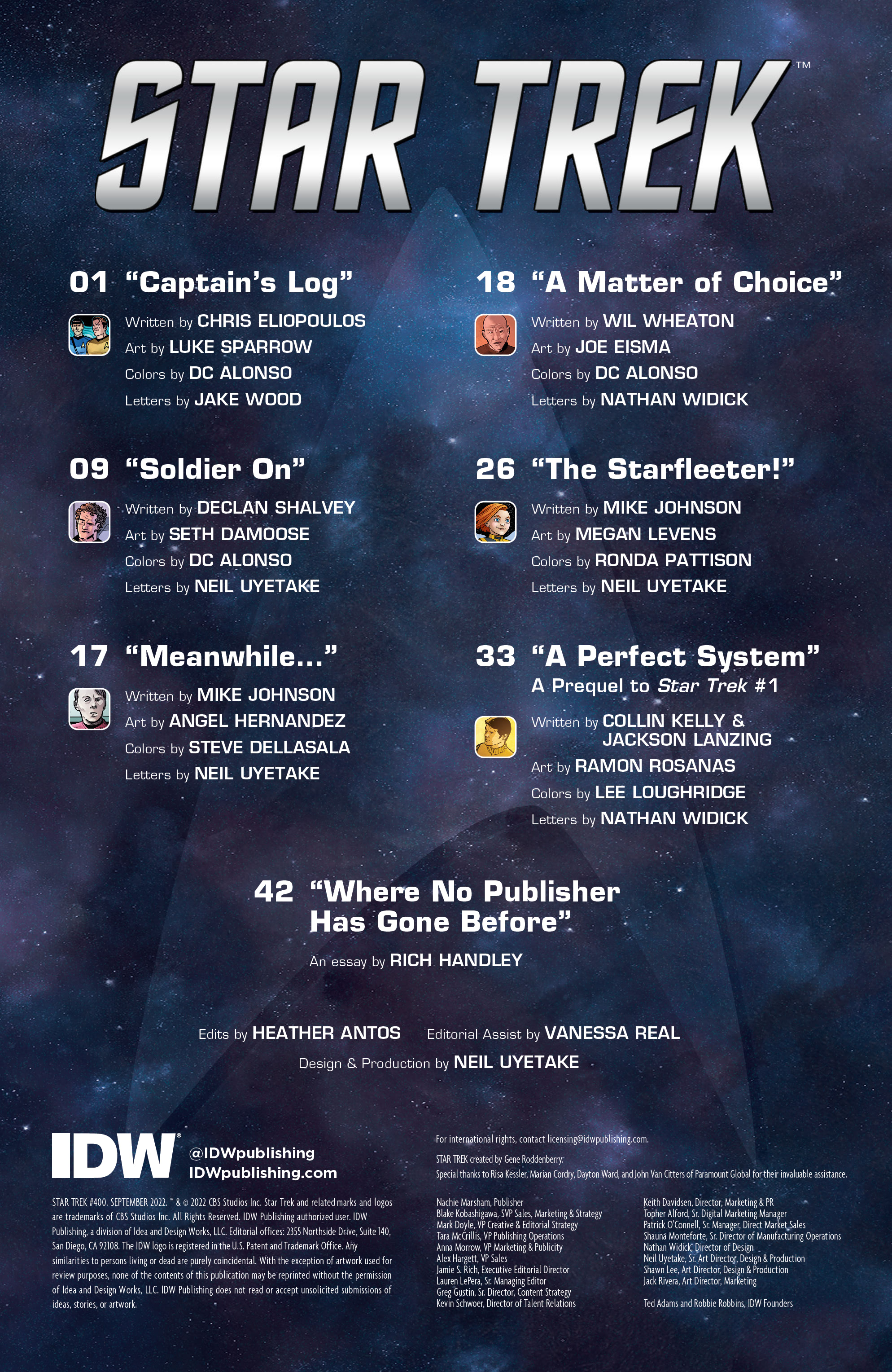 Read online Star Trek #400 comic -  Issue #400 Full - 2