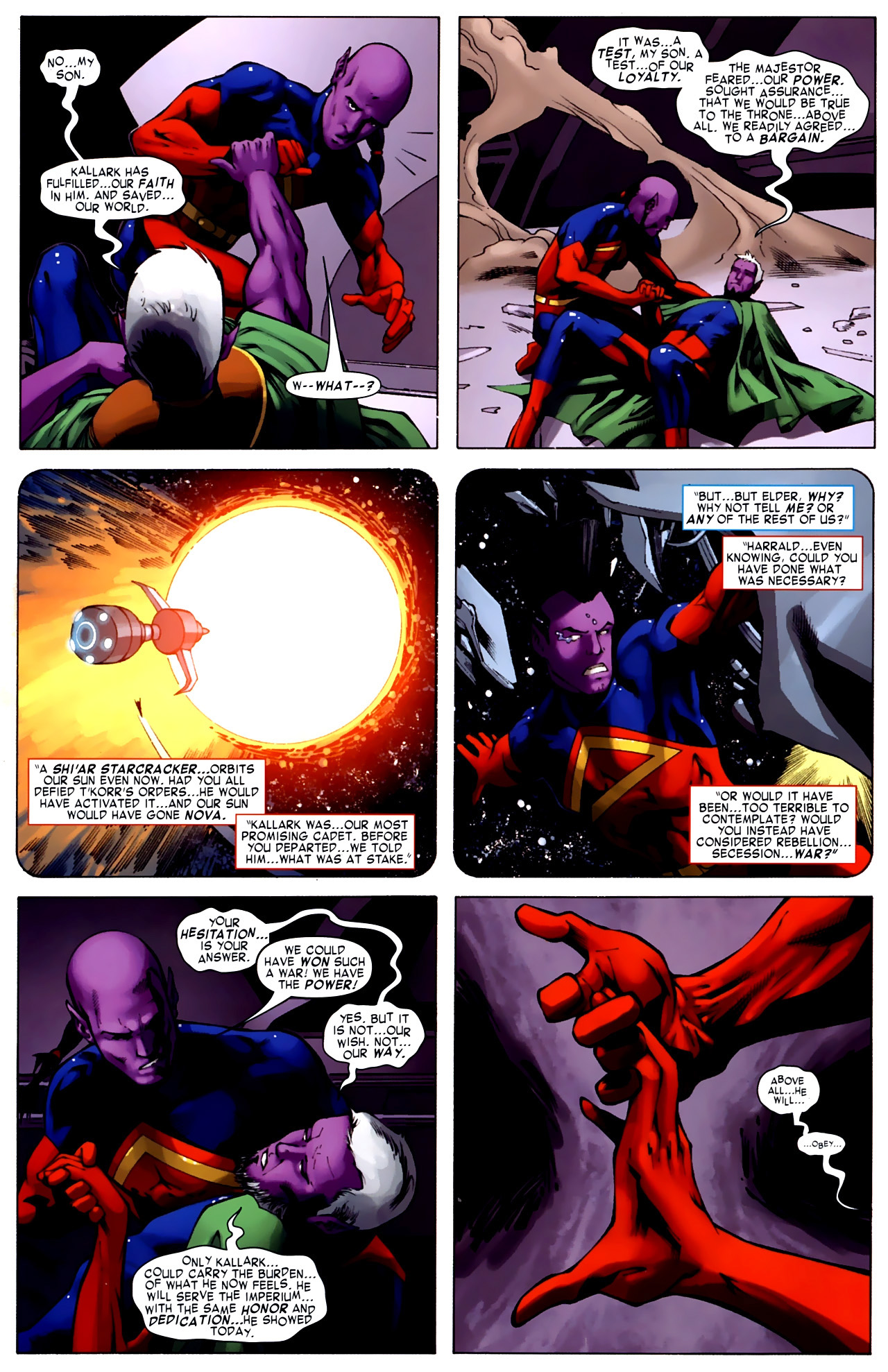 Read online War of Kings: Warriors comic -  Issue #1 - 16