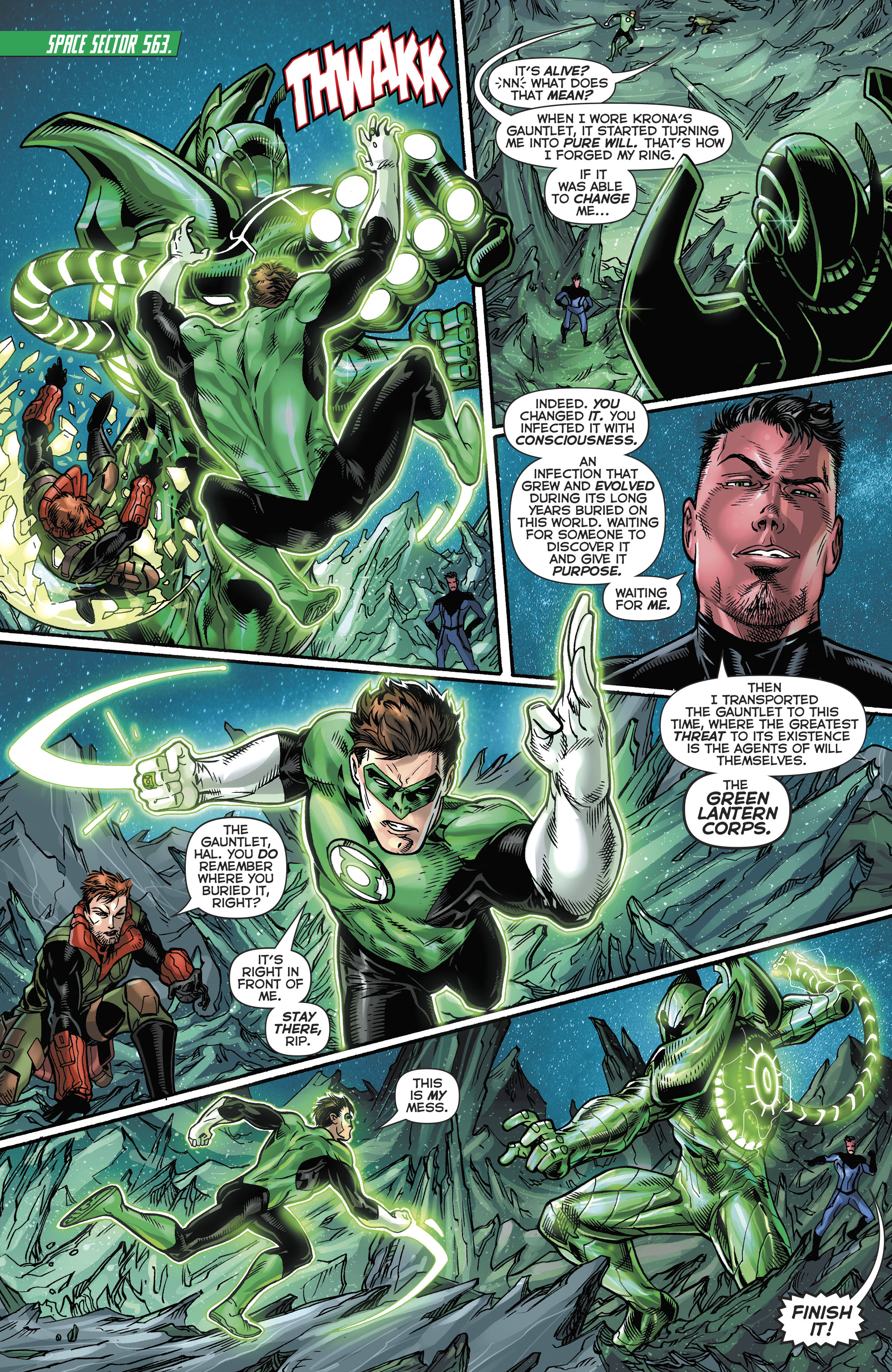 Read online Hal Jordan And The Green Lantern Corps comic -  Issue #21 - 16