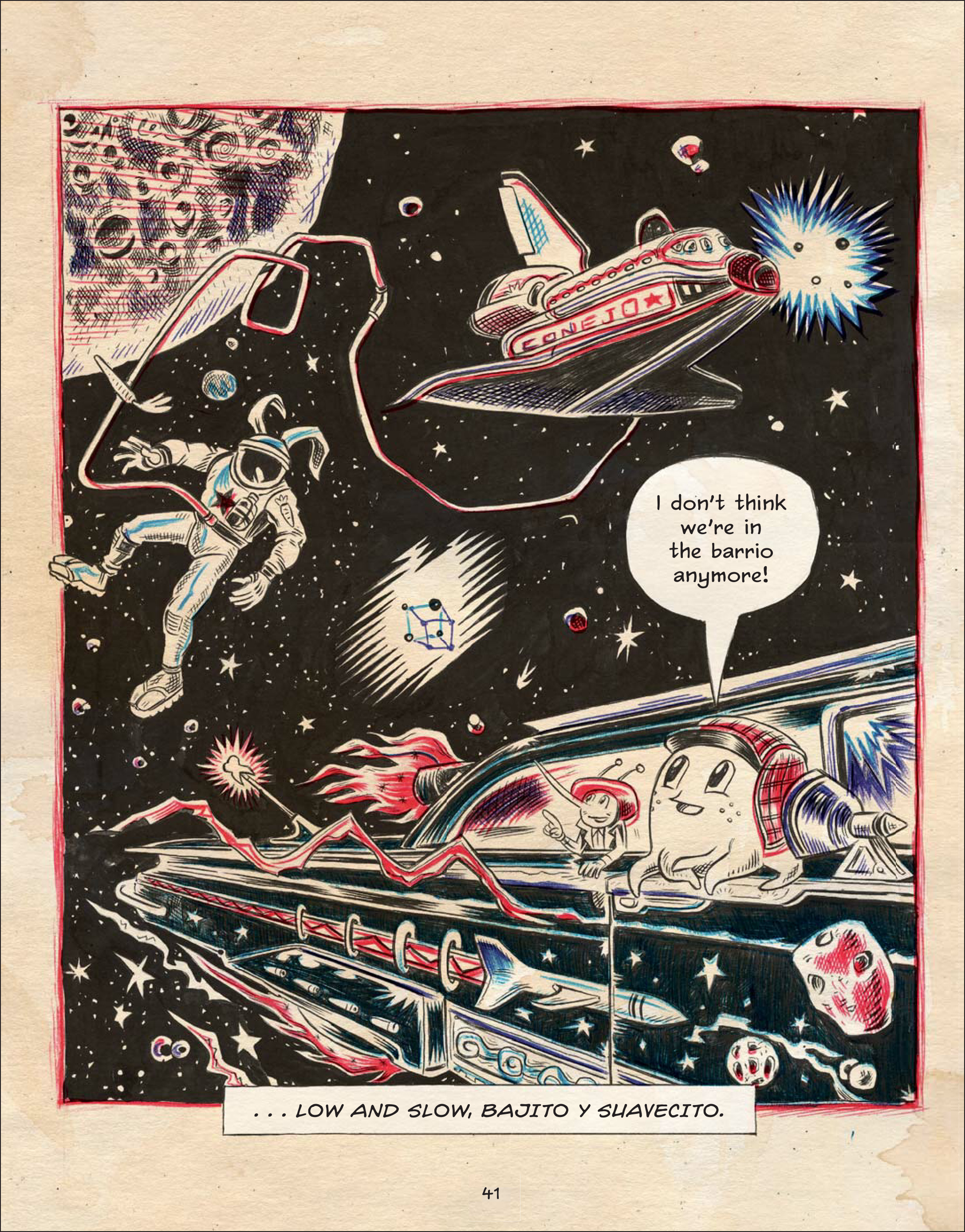Read online Lowriders in Space comic -  Issue # TPB - 42