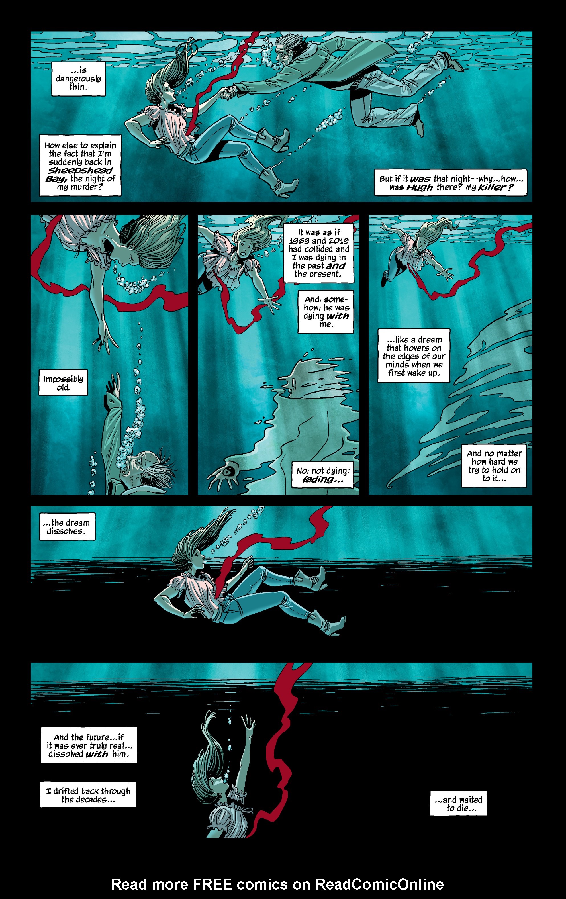 Read online The Girl In The Bay comic -  Issue #4 - 6