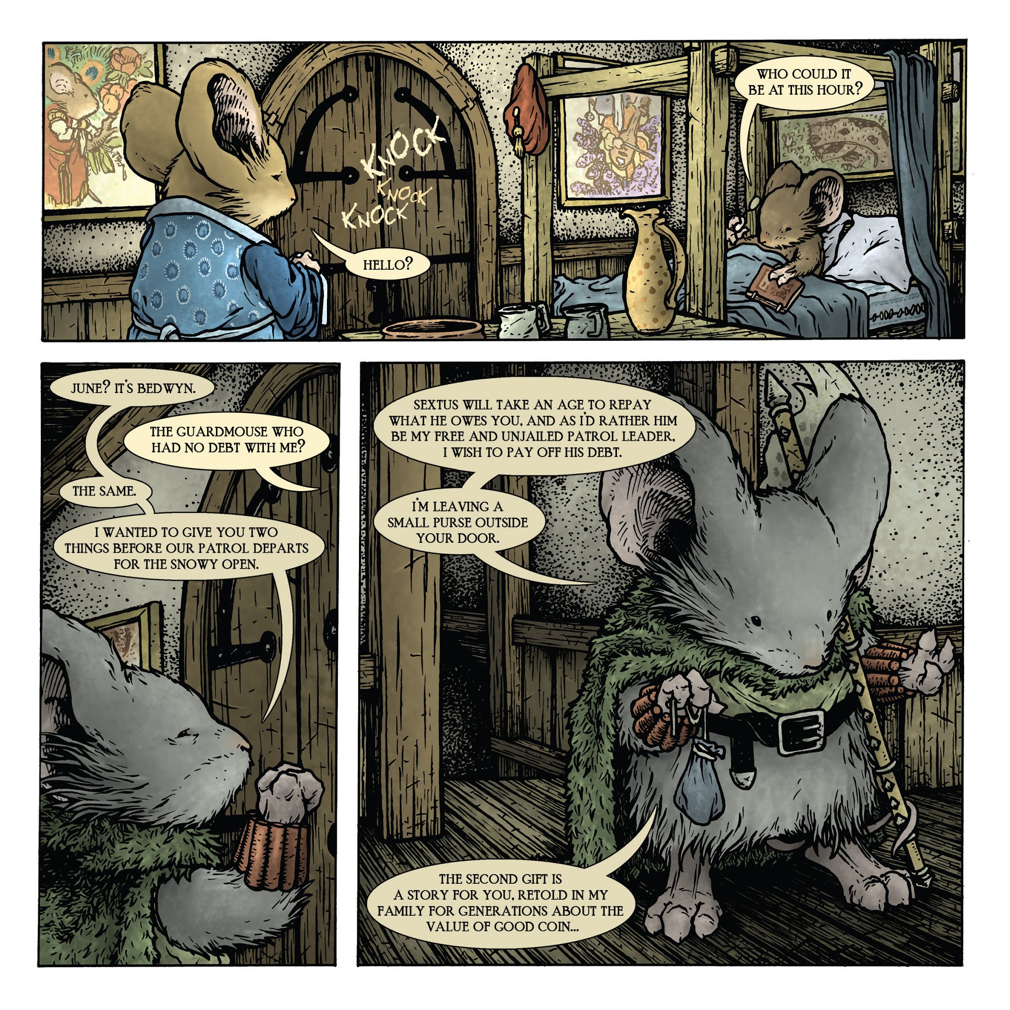 Read online Mouse Guard: Legends of the Guard Volume Three comic -  Issue # TPB - 111