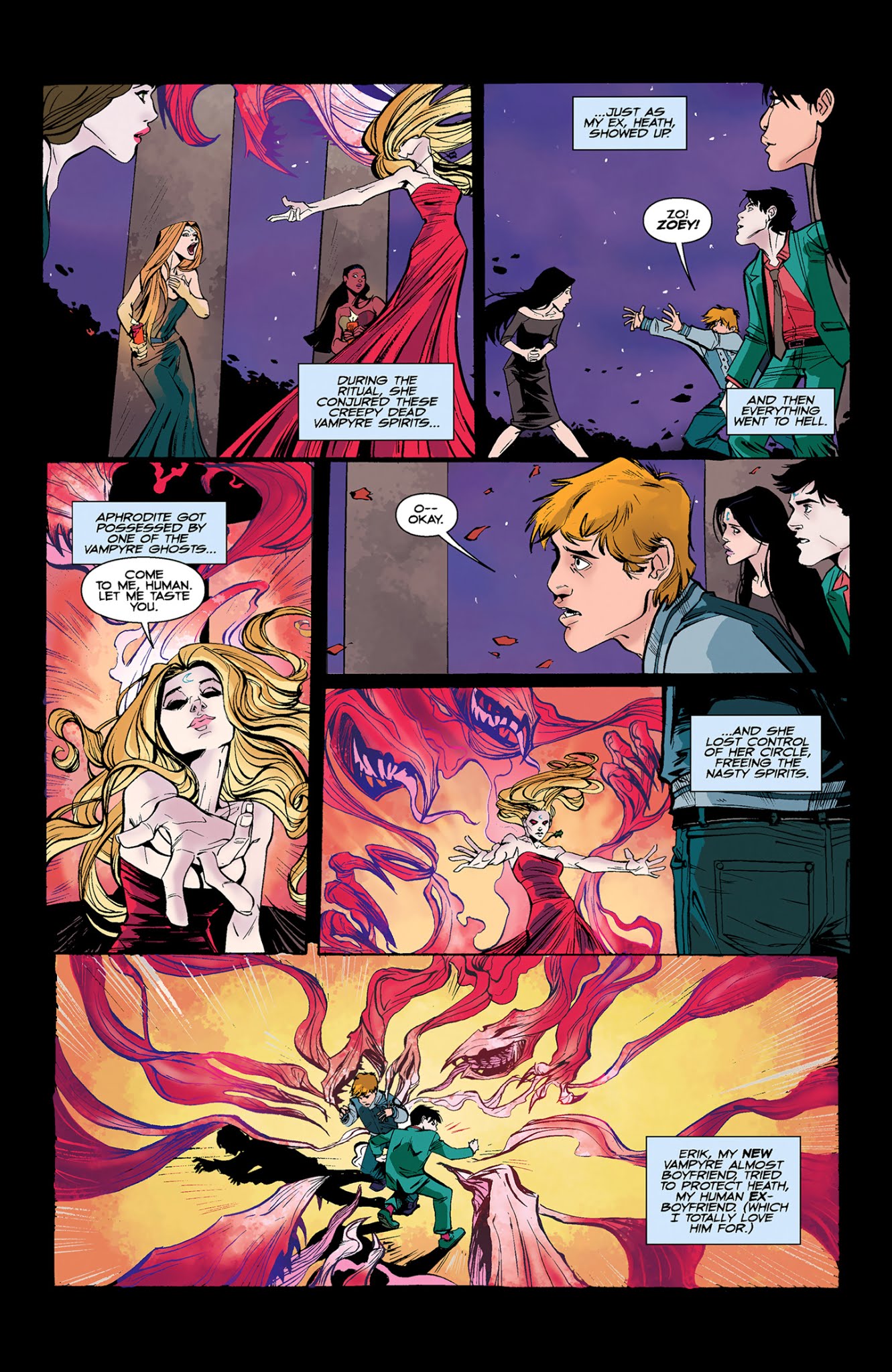 Read online House of Night comic -  Issue #4 - 6