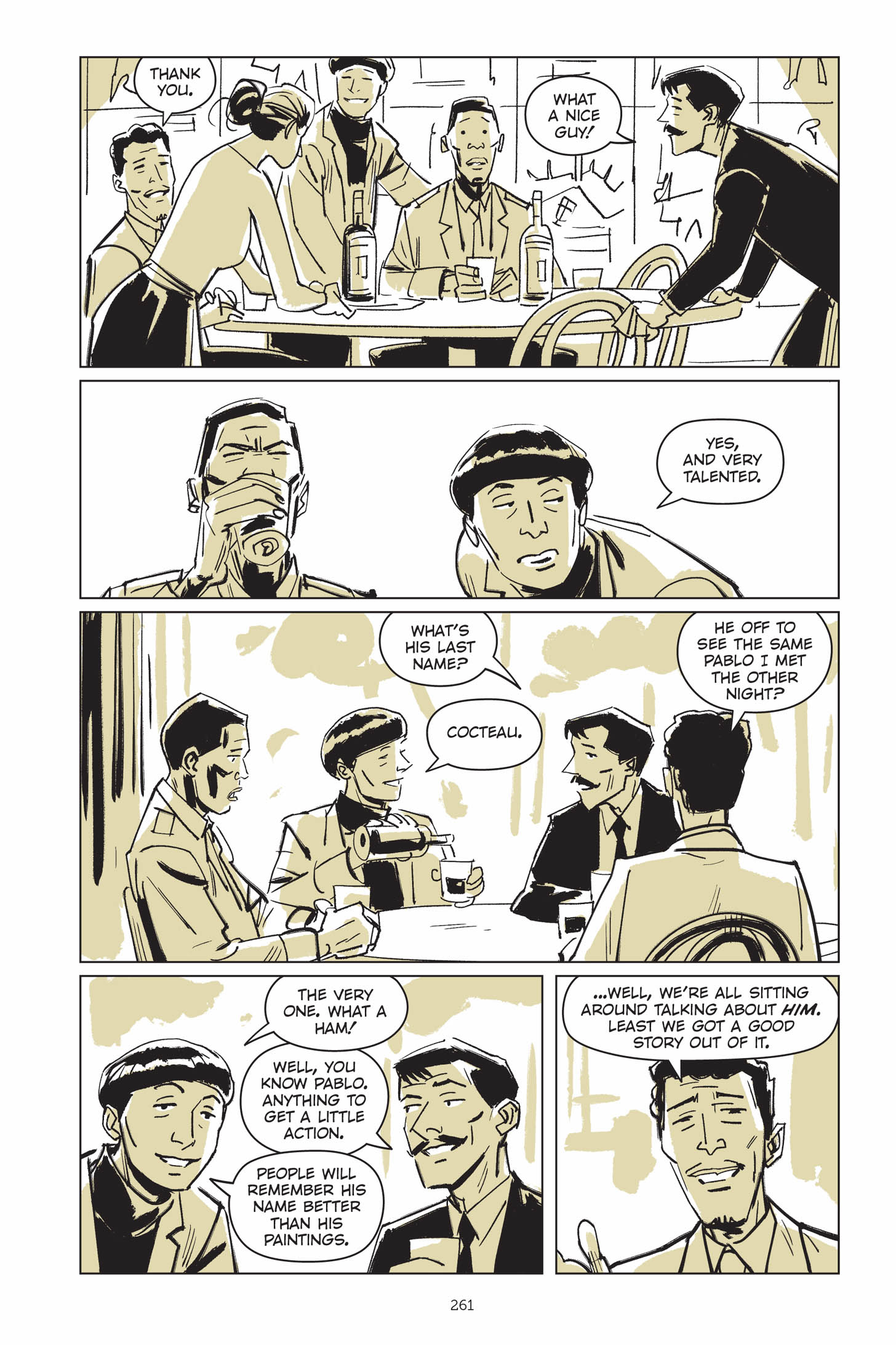 Read online Now Let Me Fly: A Portrait of Eugene Bullard comic -  Issue # TPB (Part 3) - 57