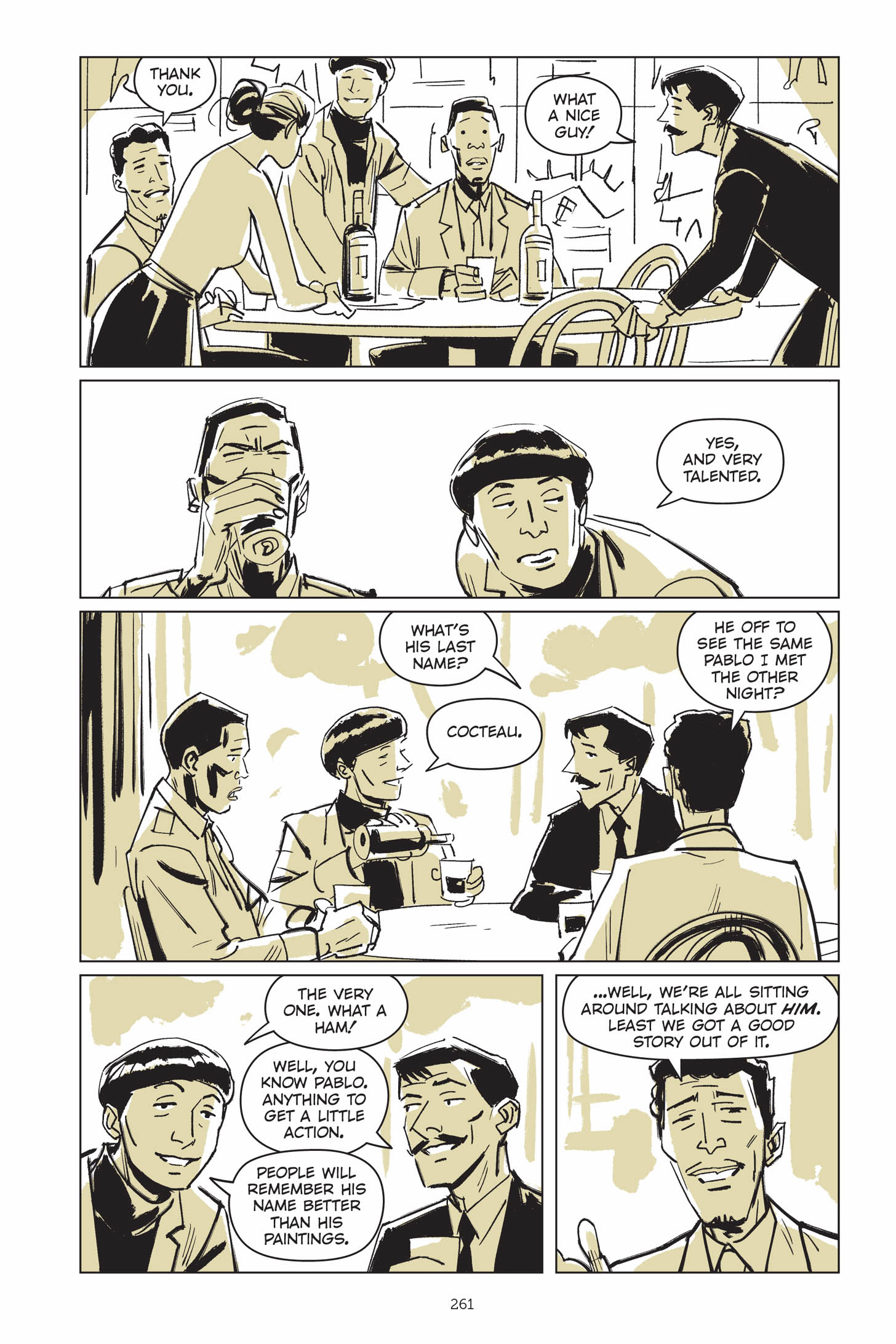 Read online Now Let Me Fly: A Portrait of Eugene Bullard comic -  Issue # TPB (Part 3) - 57