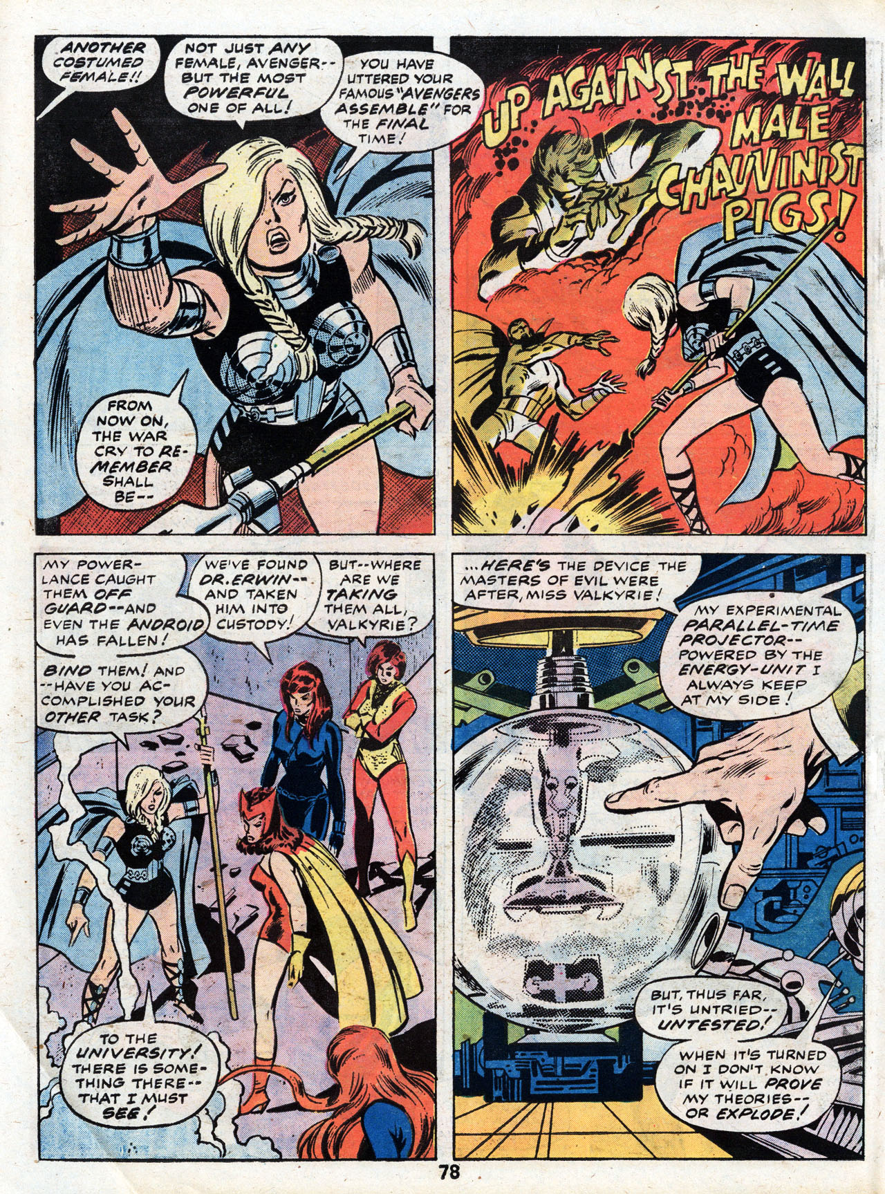 Read online Marvel Treasury Edition comic -  Issue #7 - 77