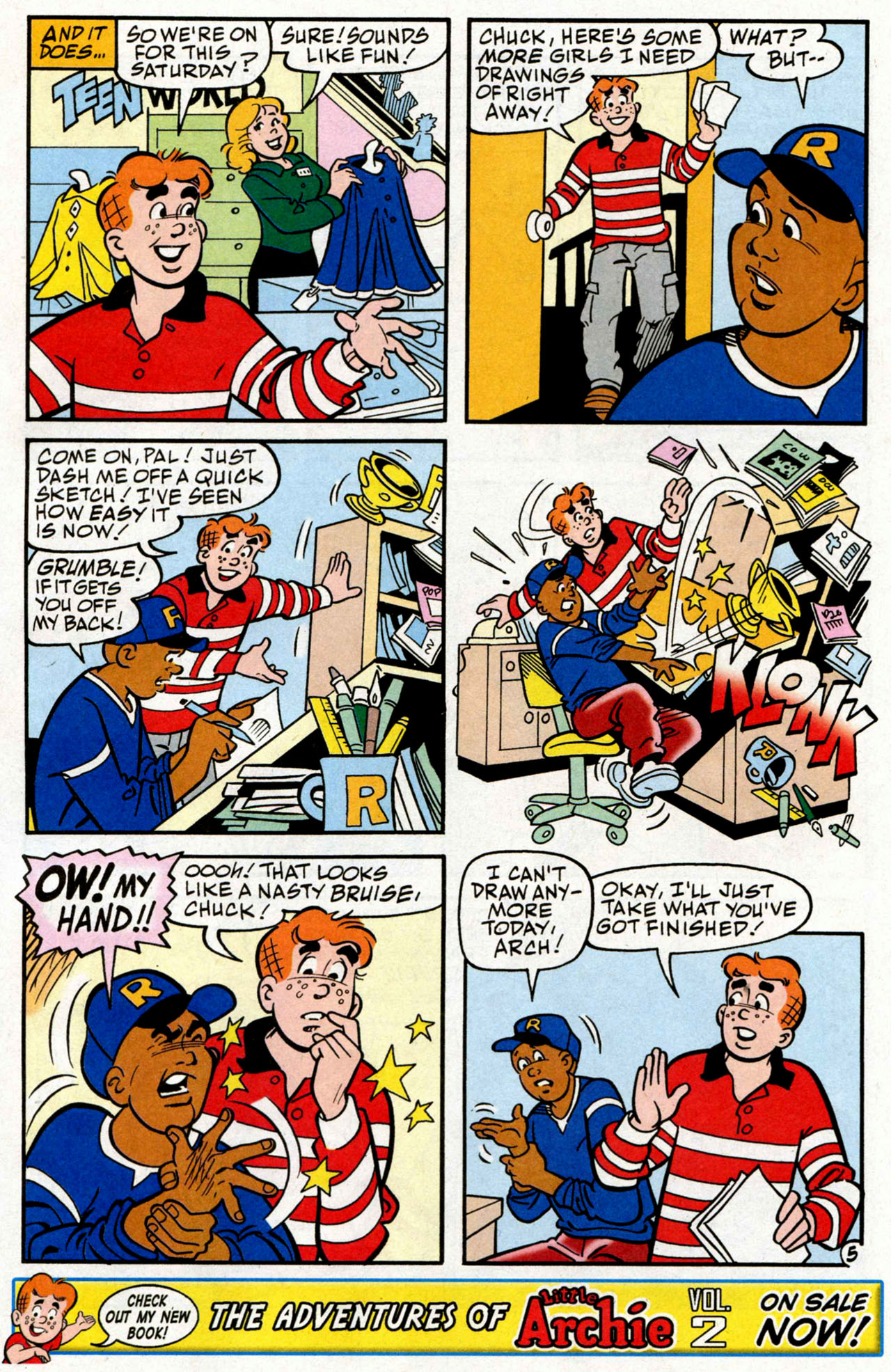 Read online Archie (1960) comic -  Issue #583 - 6