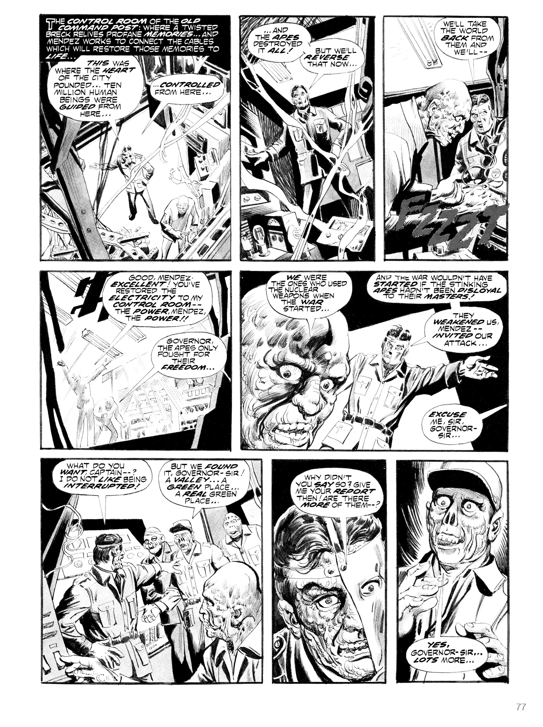 Read online Planet of the Apes: Archive comic -  Issue # TPB 4 (Part 1) - 73