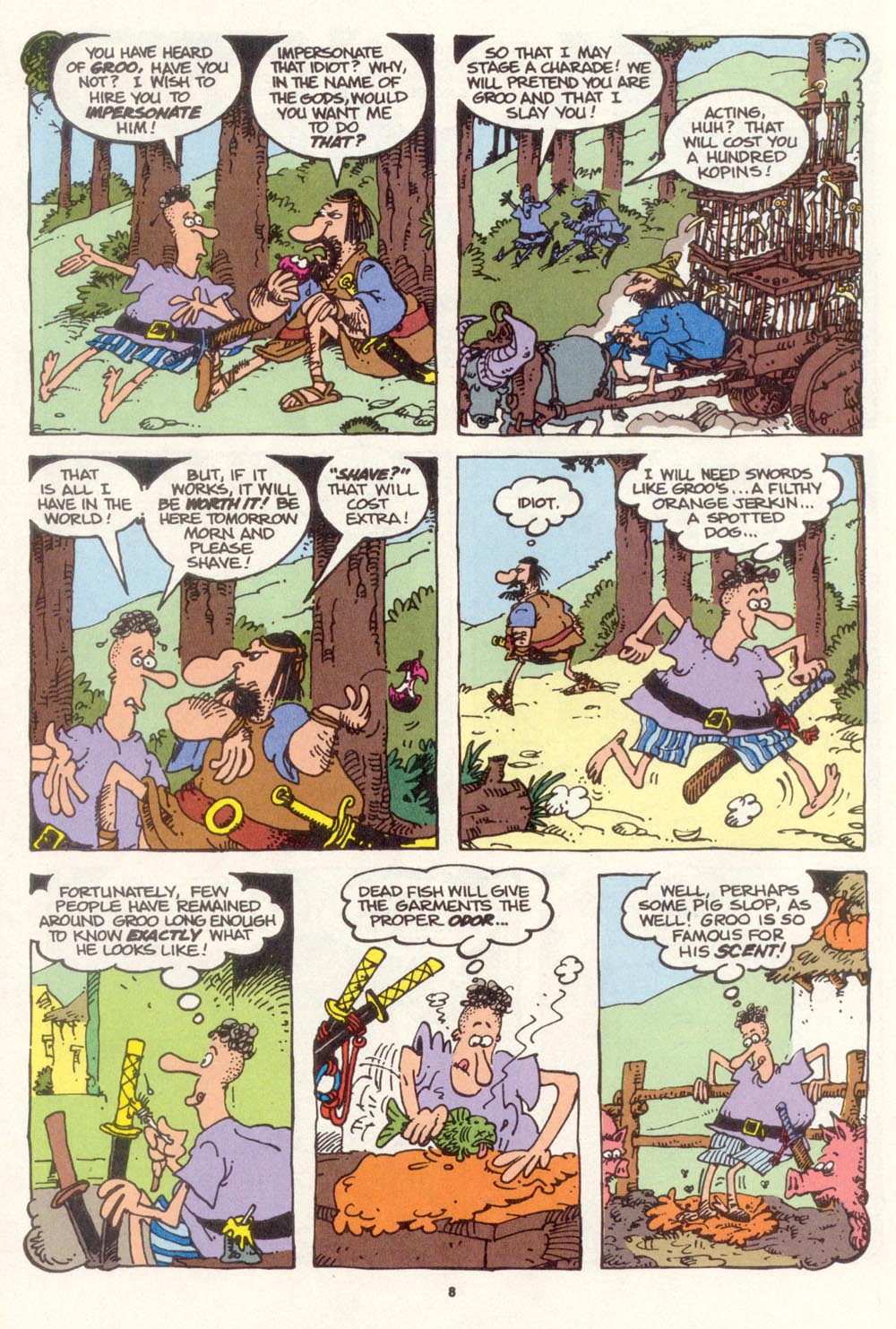 Read online Sergio Aragonés Groo the Wanderer comic -  Issue #111 - 10