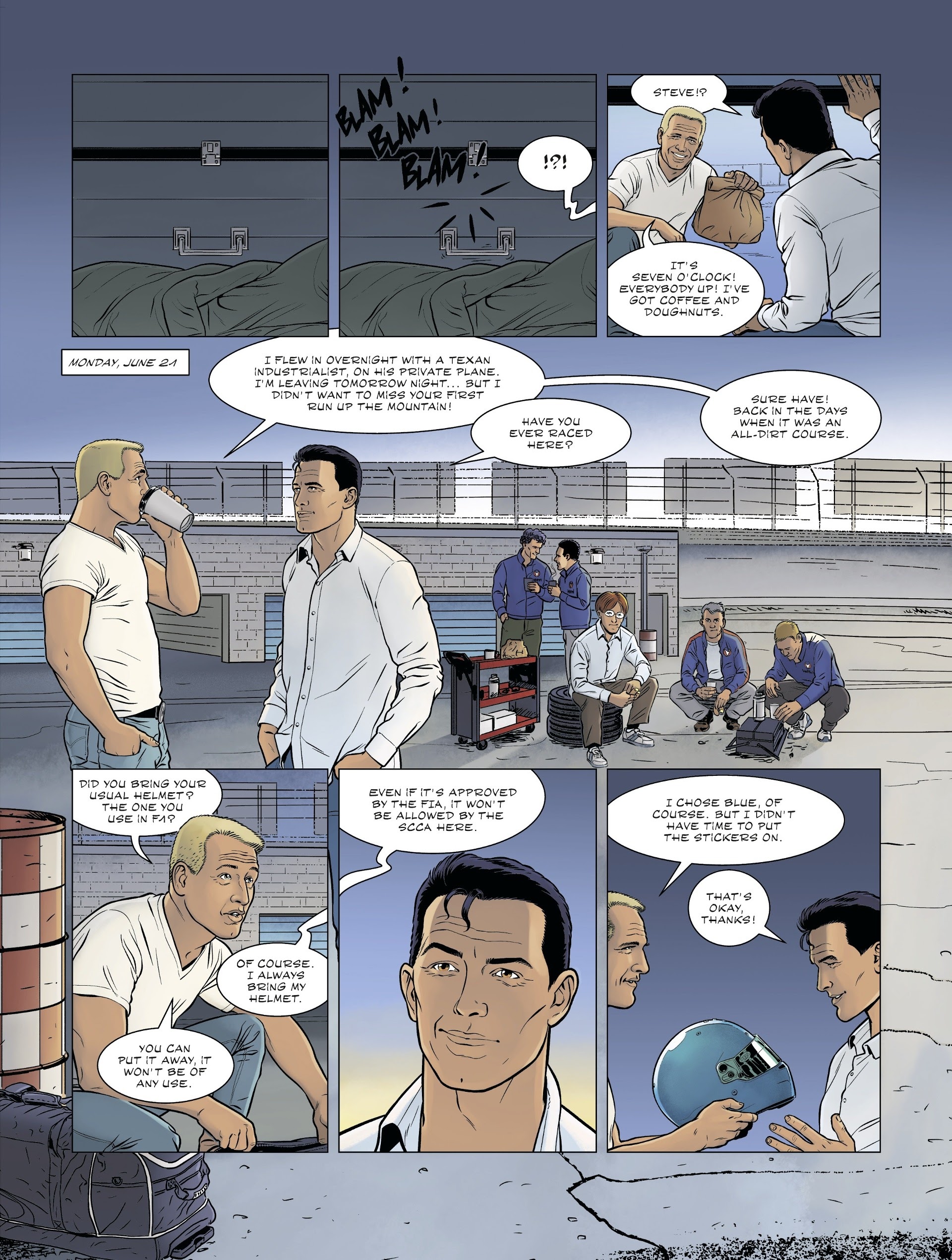 Read online Michel Vaillant comic -  Issue #10 - 21