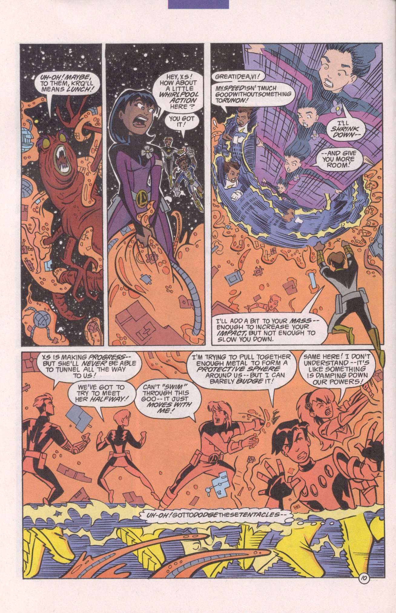 Read online Adventures in the DC Universe comic -  Issue #10 - 12