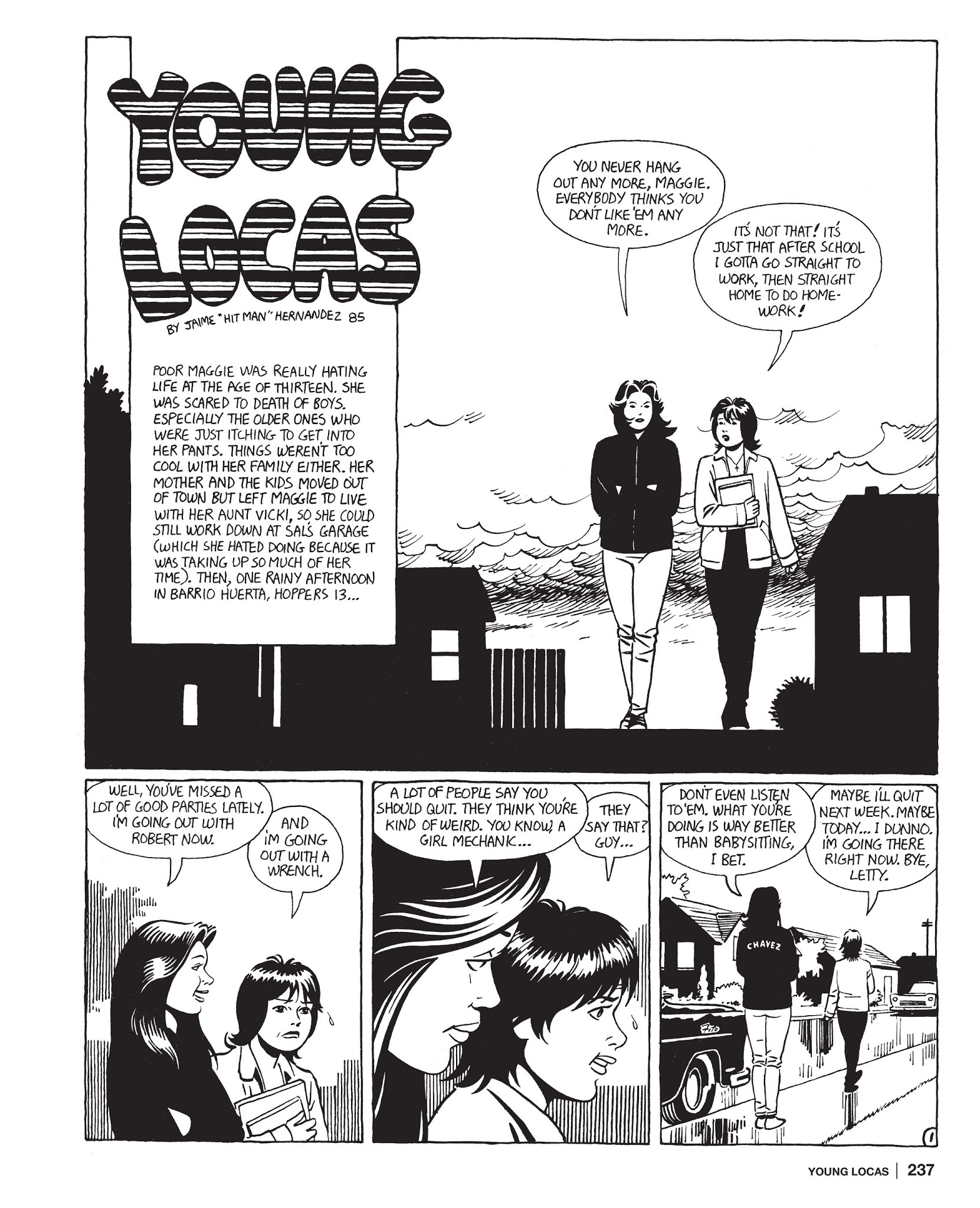 Read online Maggie the Mechanic: The Love & Rockets Library - Locas comic -  Issue # TPB (Part 3) - 48