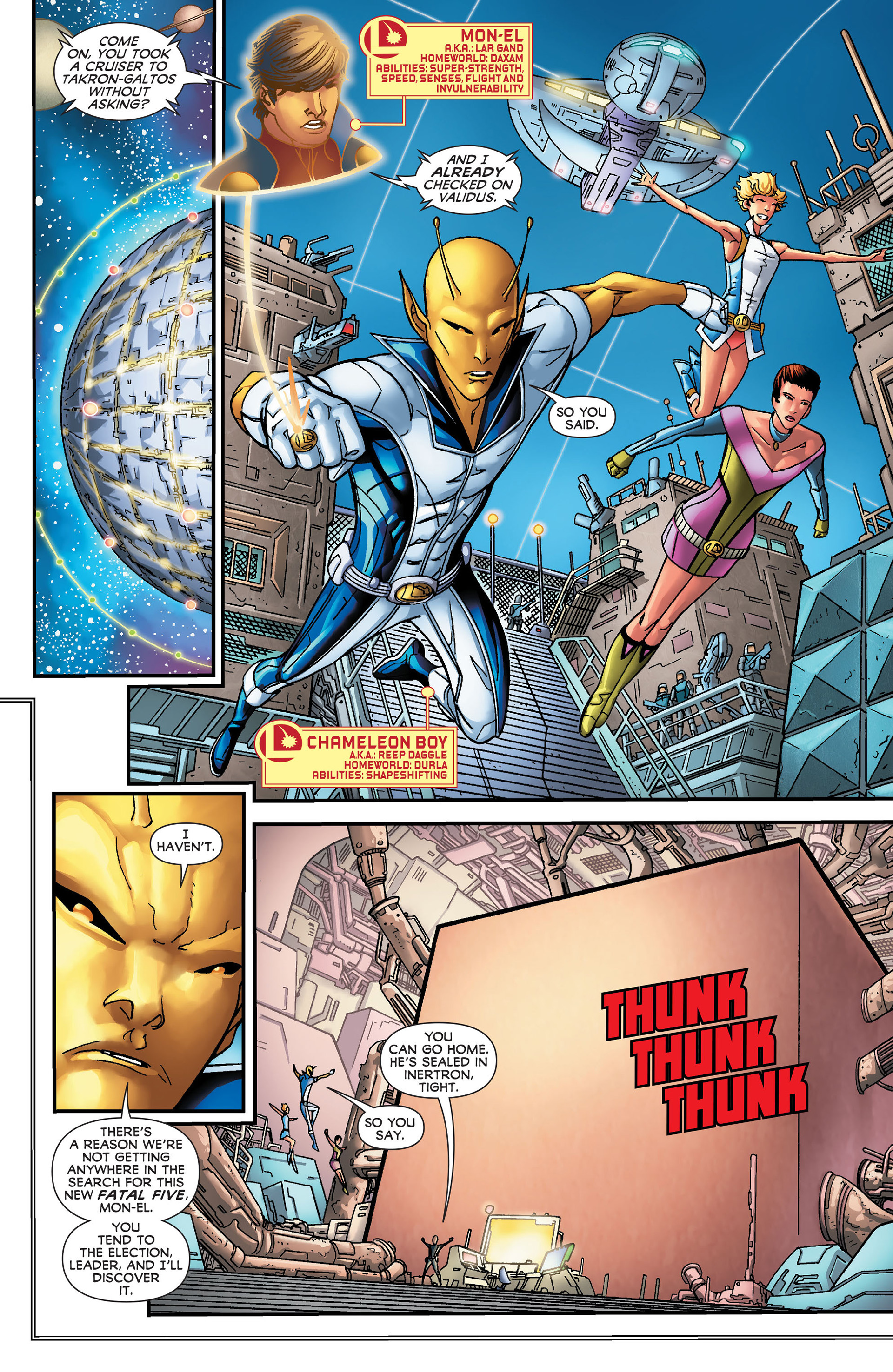 Legion of Super-Heroes (2011) Issue #16 #17 - English 5