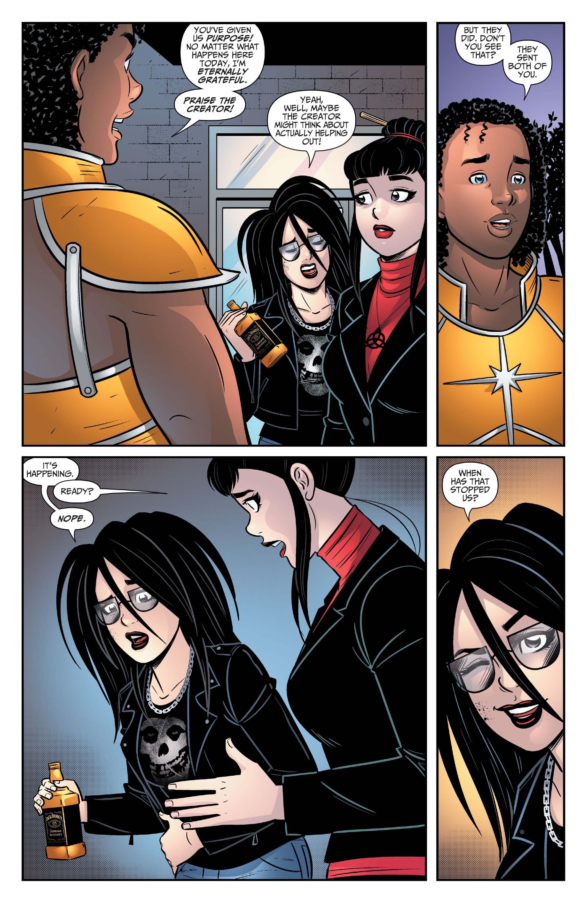 Read online Exorsisters comic -  Issue #9 - 21