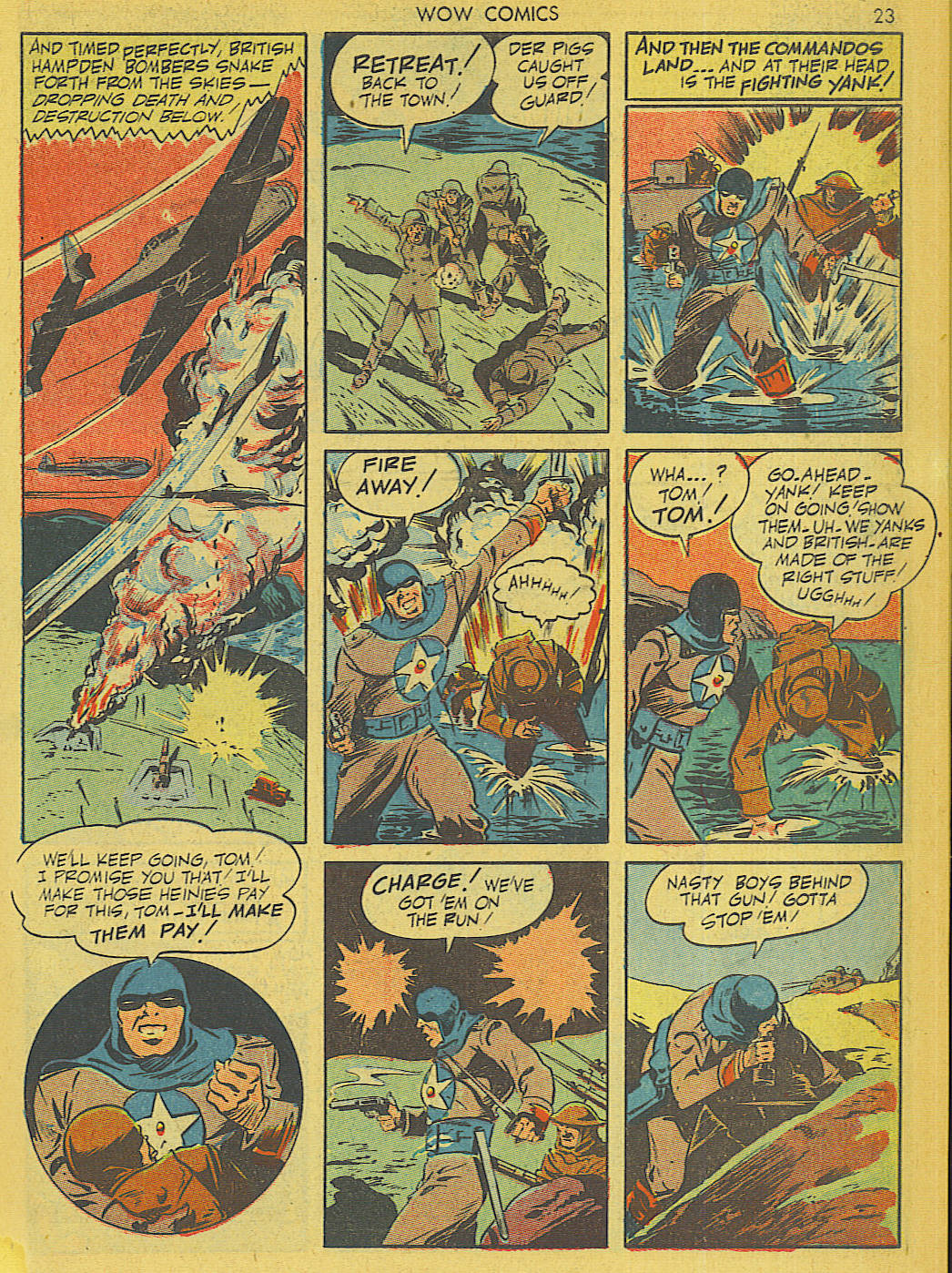 Read online Wow Comics comic -  Issue #6 - 23