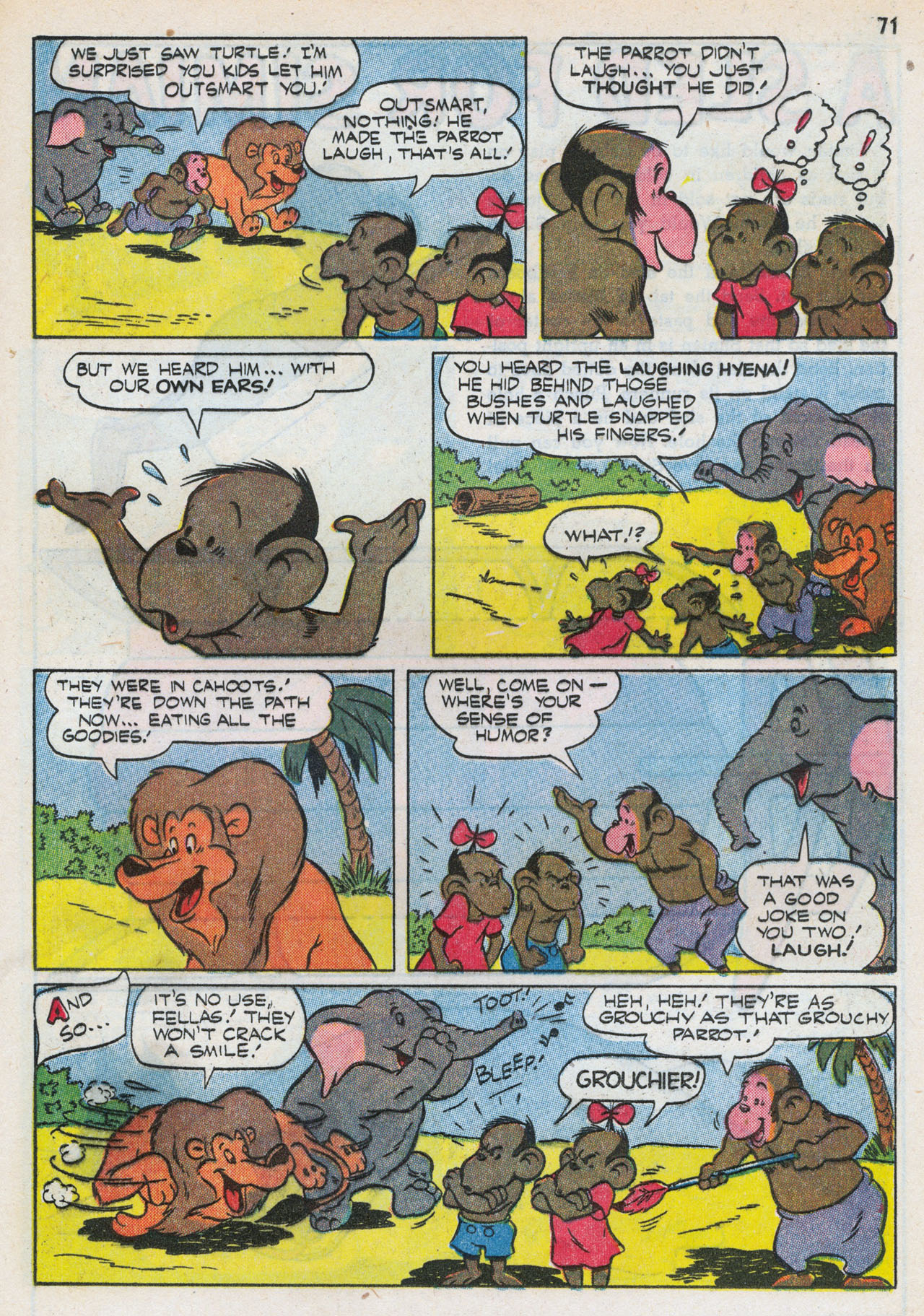 Read online M.G.M.'s Tom and Jerry's Winter Fun comic -  Issue #3 - 74