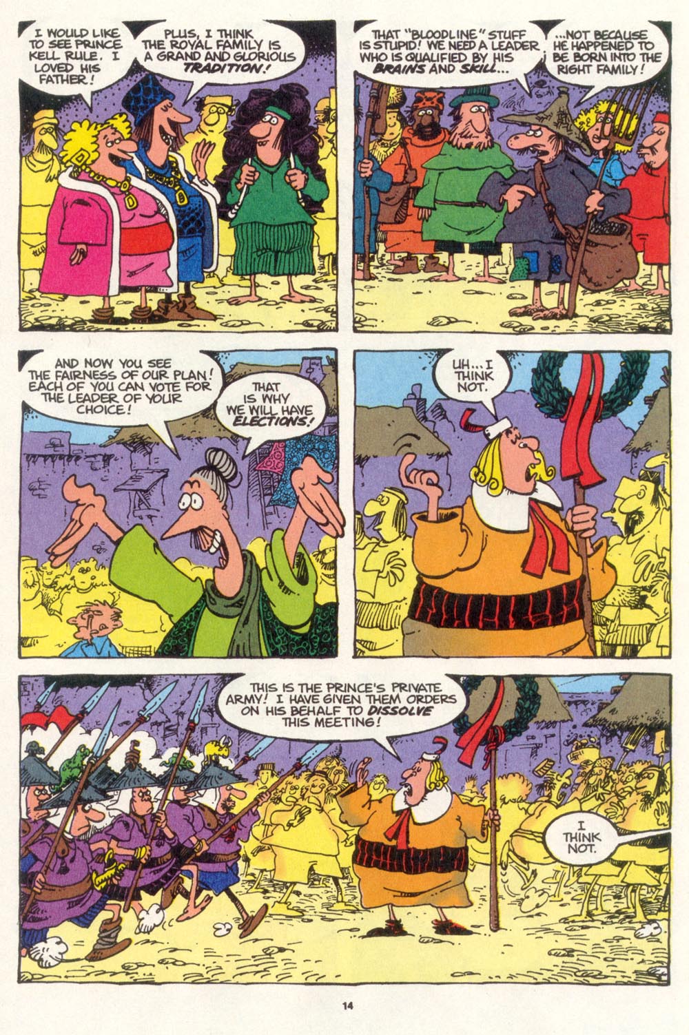 Read online Sergio Aragonés Groo the Wanderer comic -  Issue #108 - 16