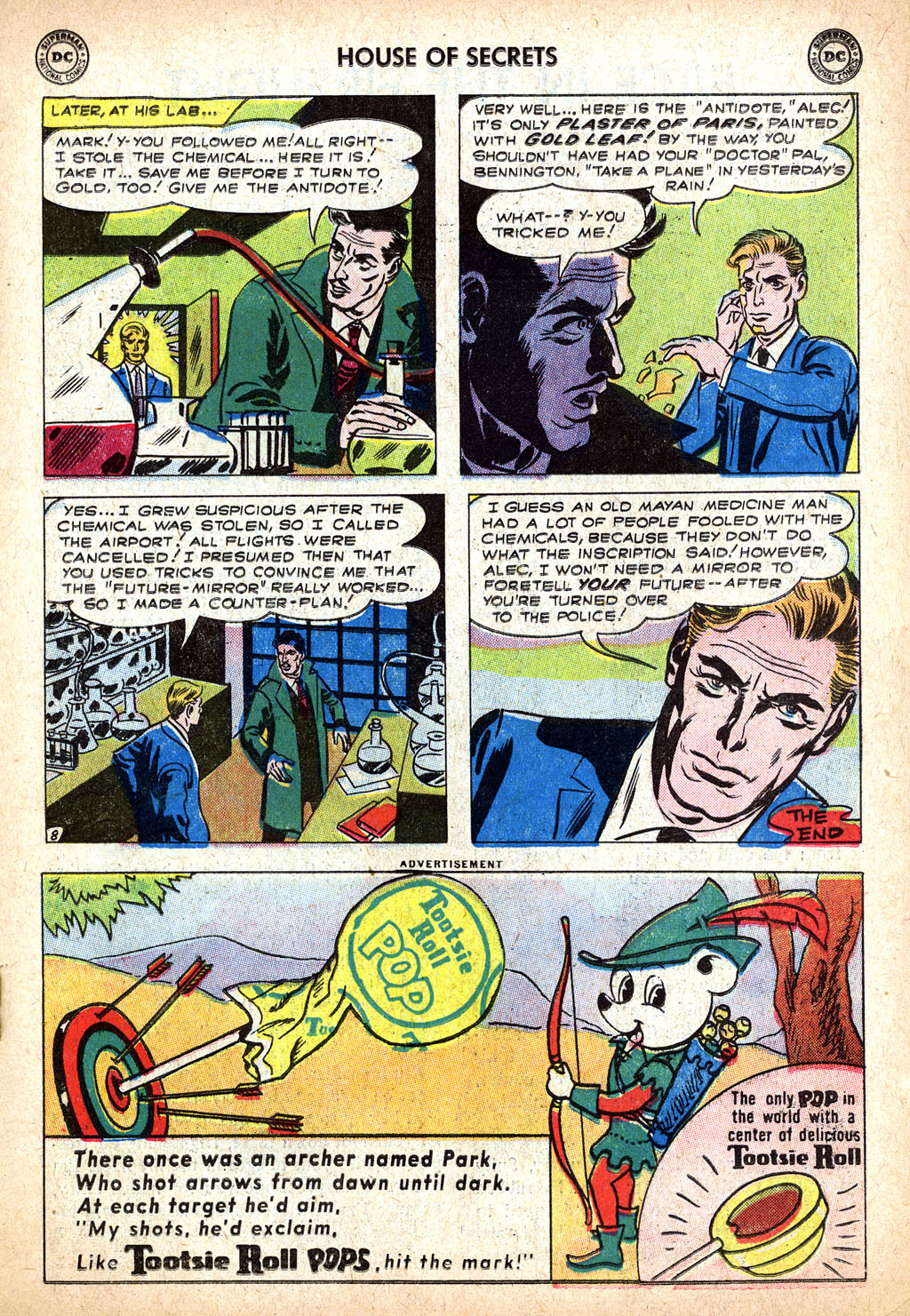 Read online House of Secrets (1956) comic -  Issue #19 - 21