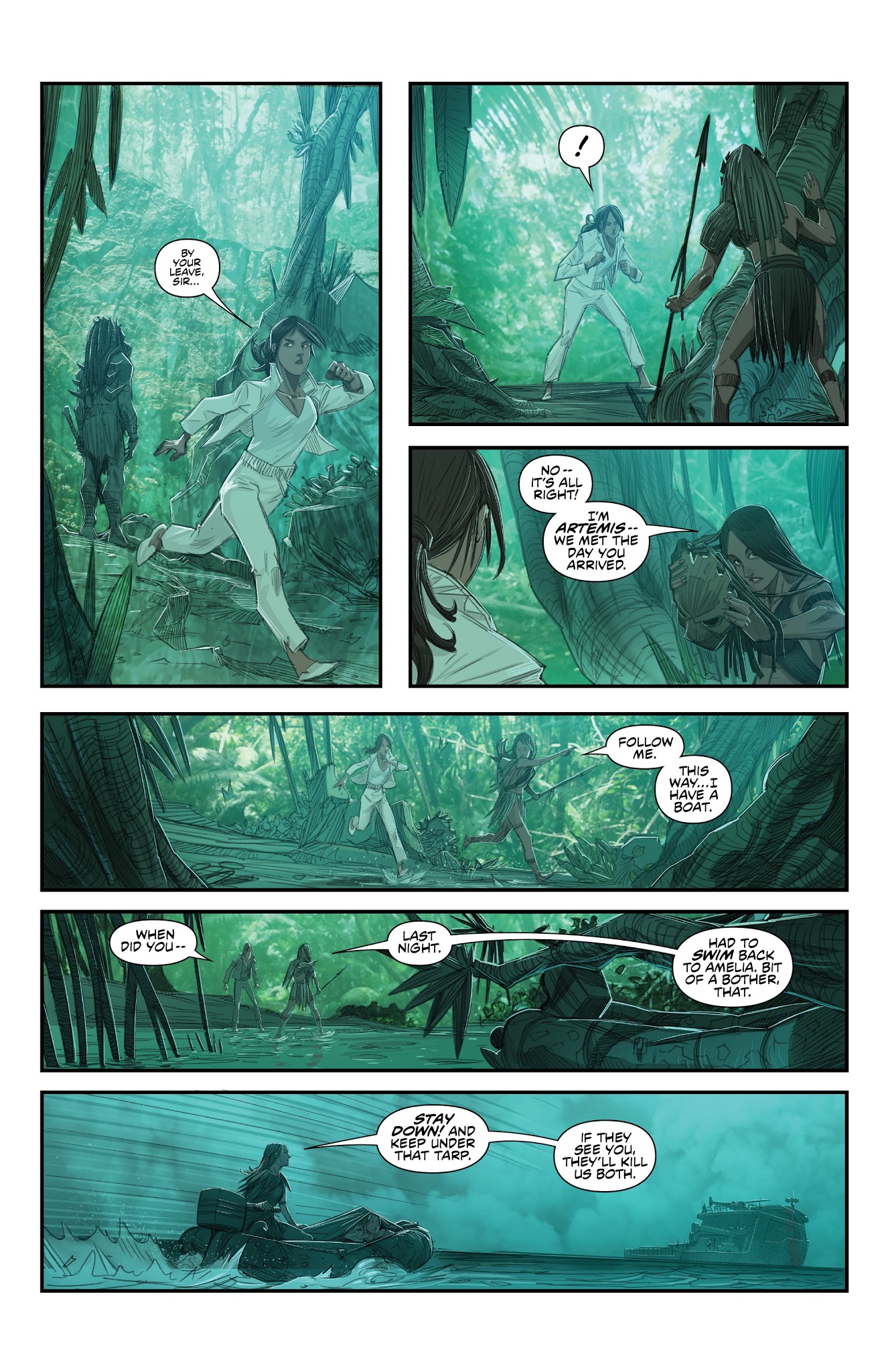 Read online Predator: Hunters comic -  Issue #5 - 15