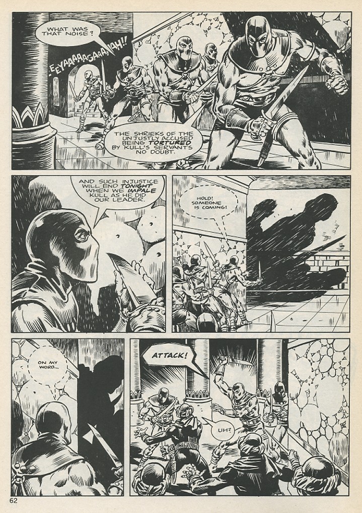 Read online The Savage Sword Of Conan comic -  Issue #135 - 60