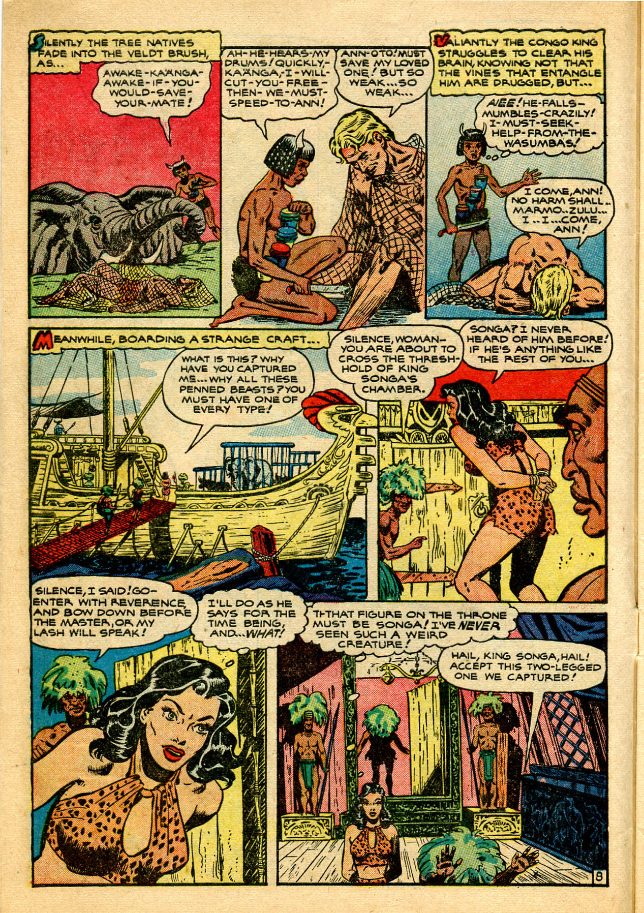 Read online Jungle Comics comic -  Issue #123 - 10