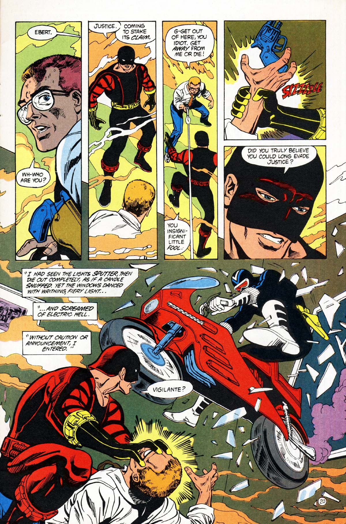 Read online Vigilante (1983) comic -  Issue #8 - 21