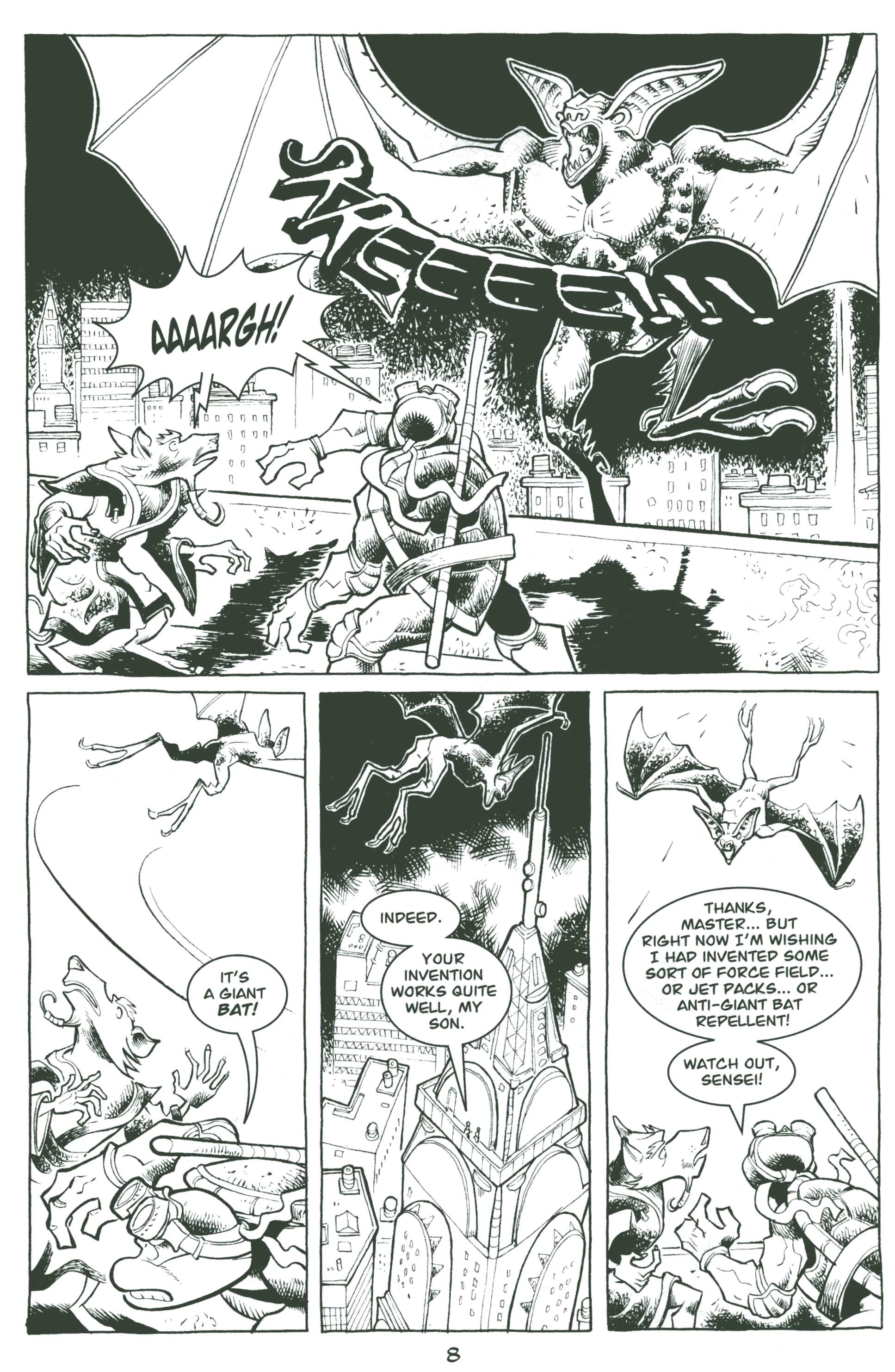 Read online TMNT Movie Prequel comic -  Issue #3 - 10