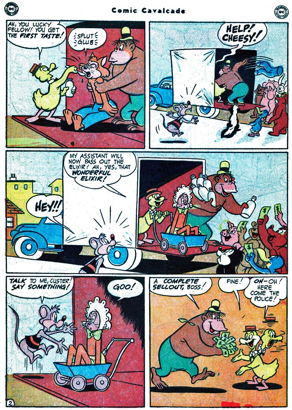 Read online Comic Cavalcade comic -  Issue #42 - 20