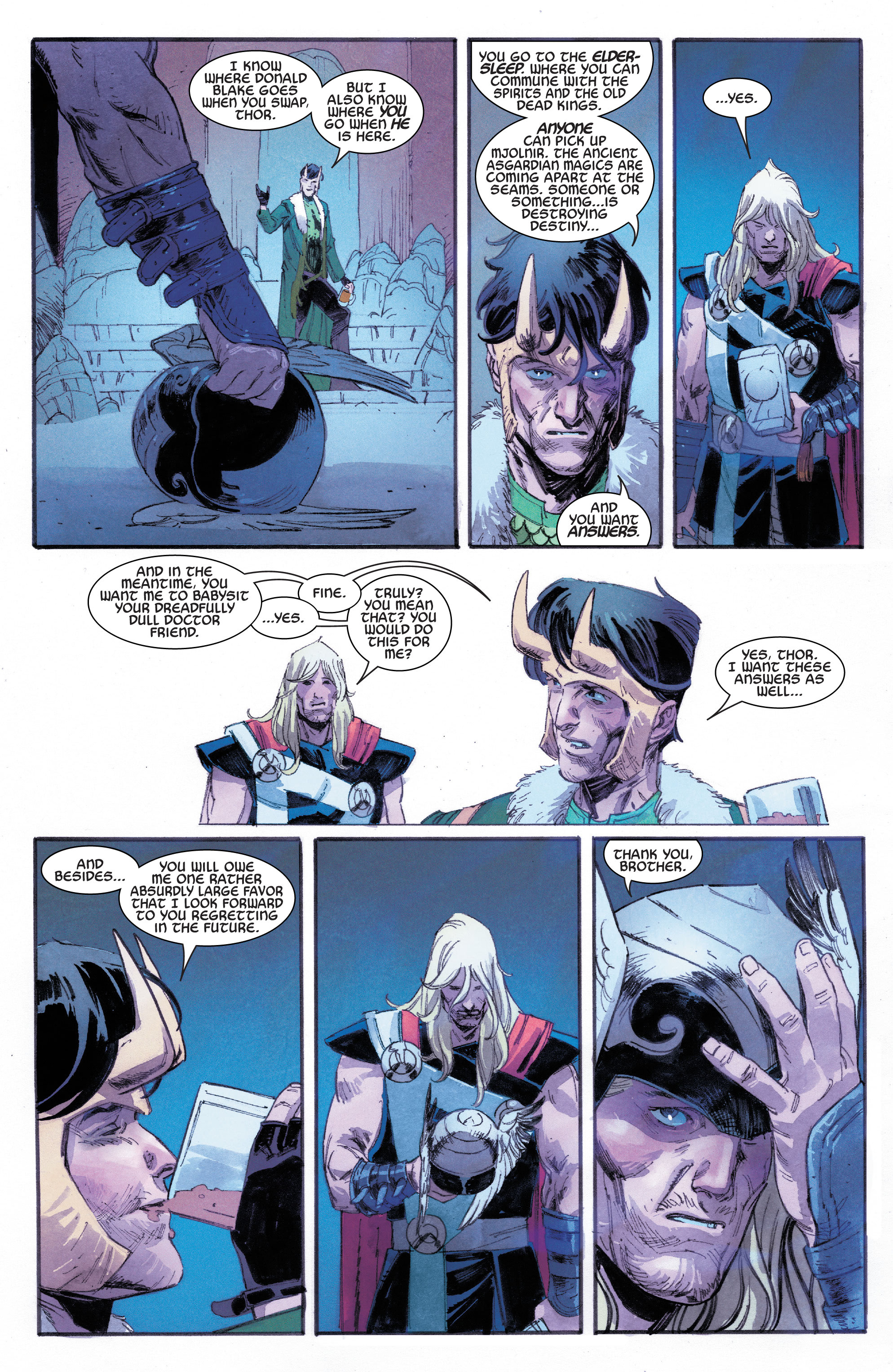 Read online Thor (2020) comic -  Issue #9 - 10